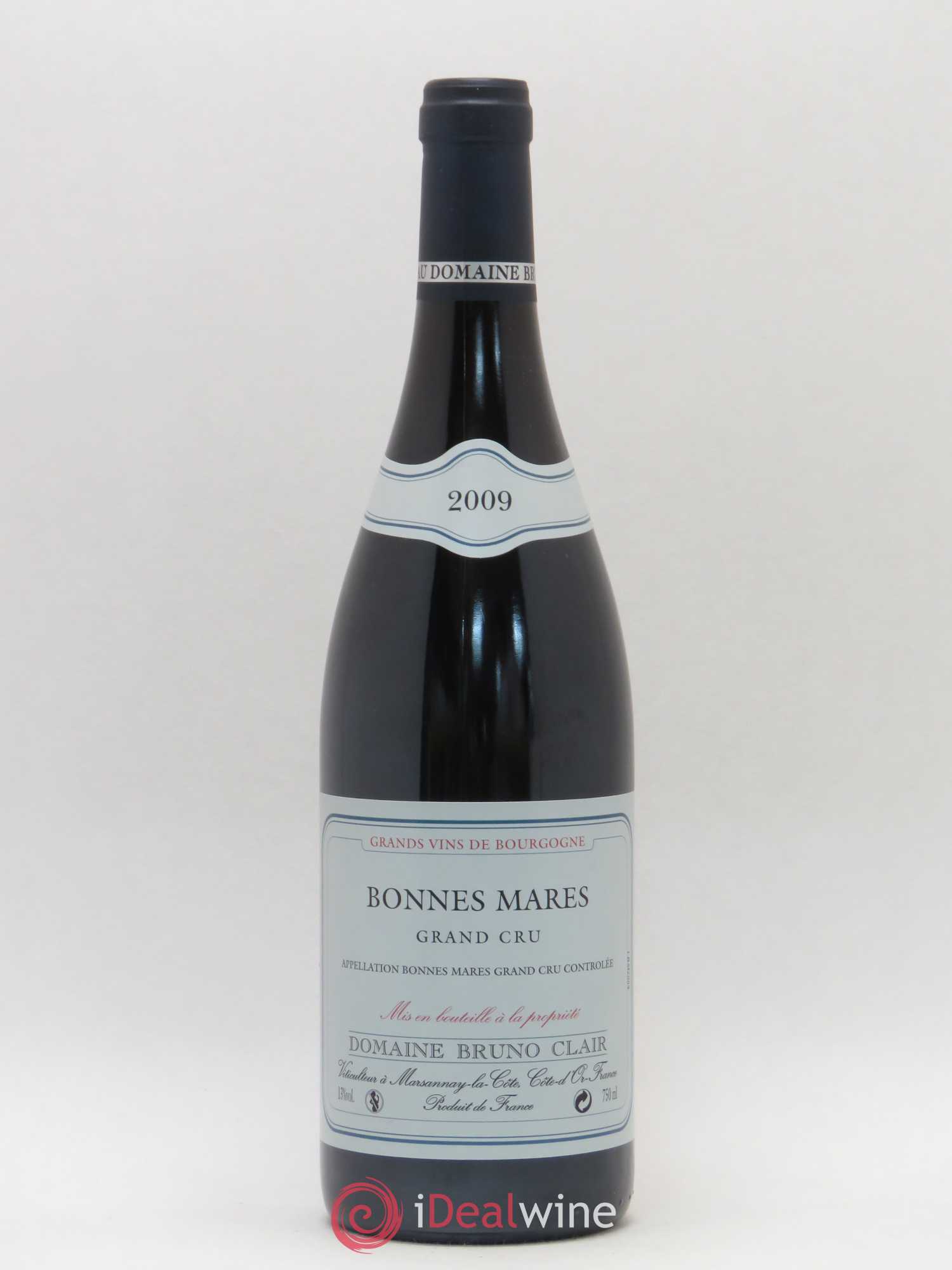 Bonnes-Mares Grand Cru Bruno Clair (Domaine) 2009 - Lot de 1 bouteille - 0