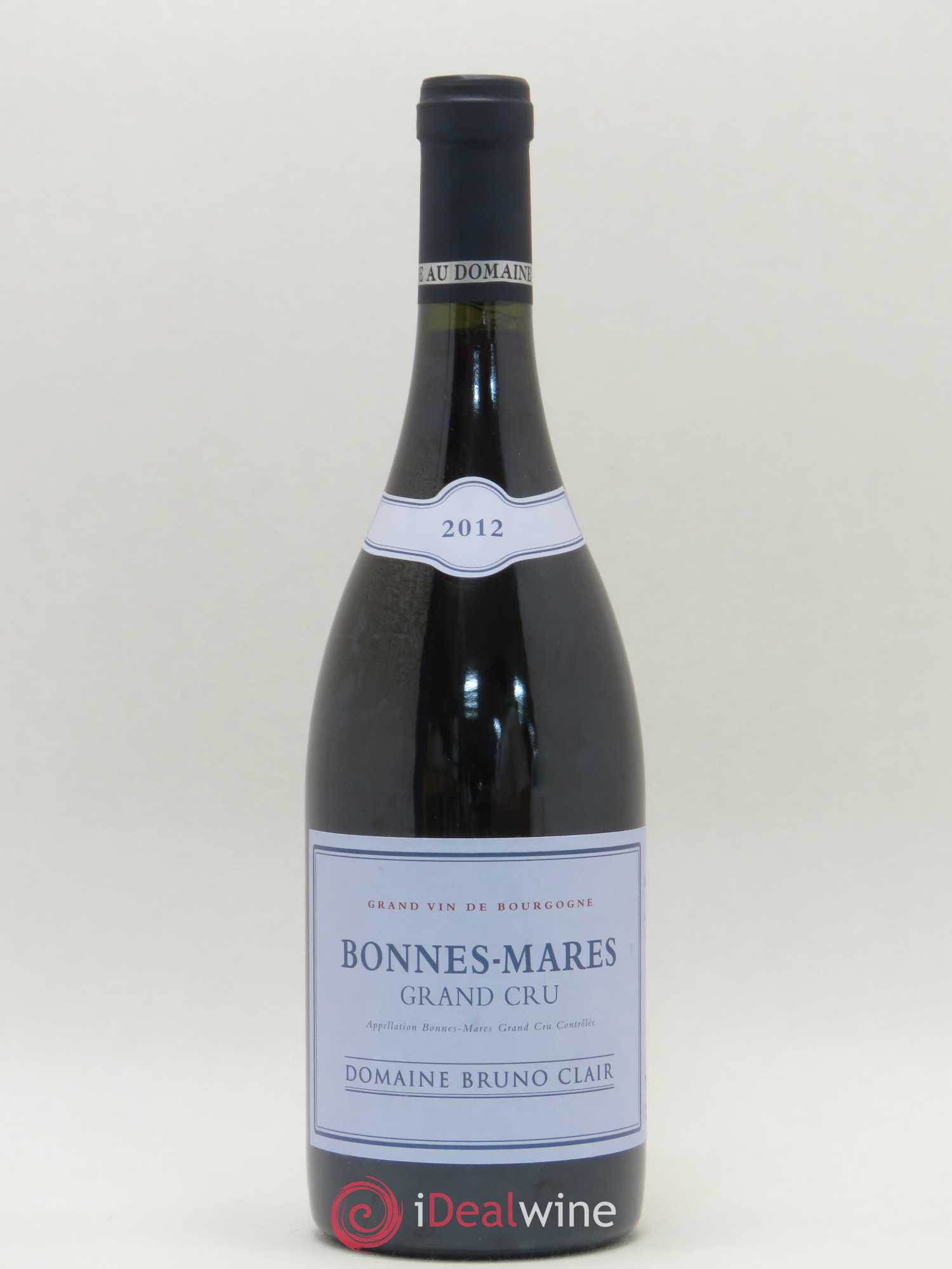Bonnes-Mares Grand Cru Bruno Clair (Domaine) 2012 - Lot de 1 bouteille - 0