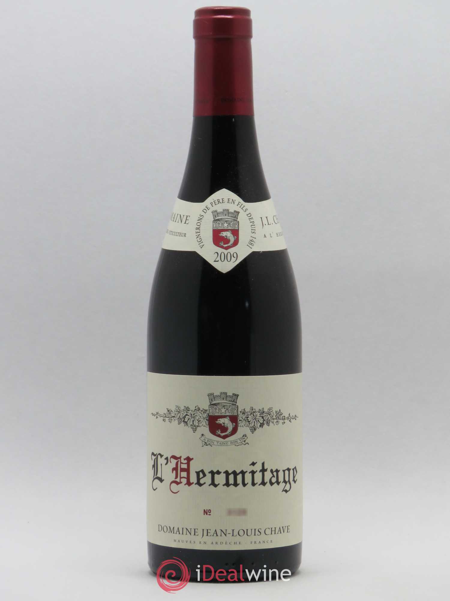 Hermitage Jean-Louis Chave 2009 - Lot de 1 bouteille - 0
