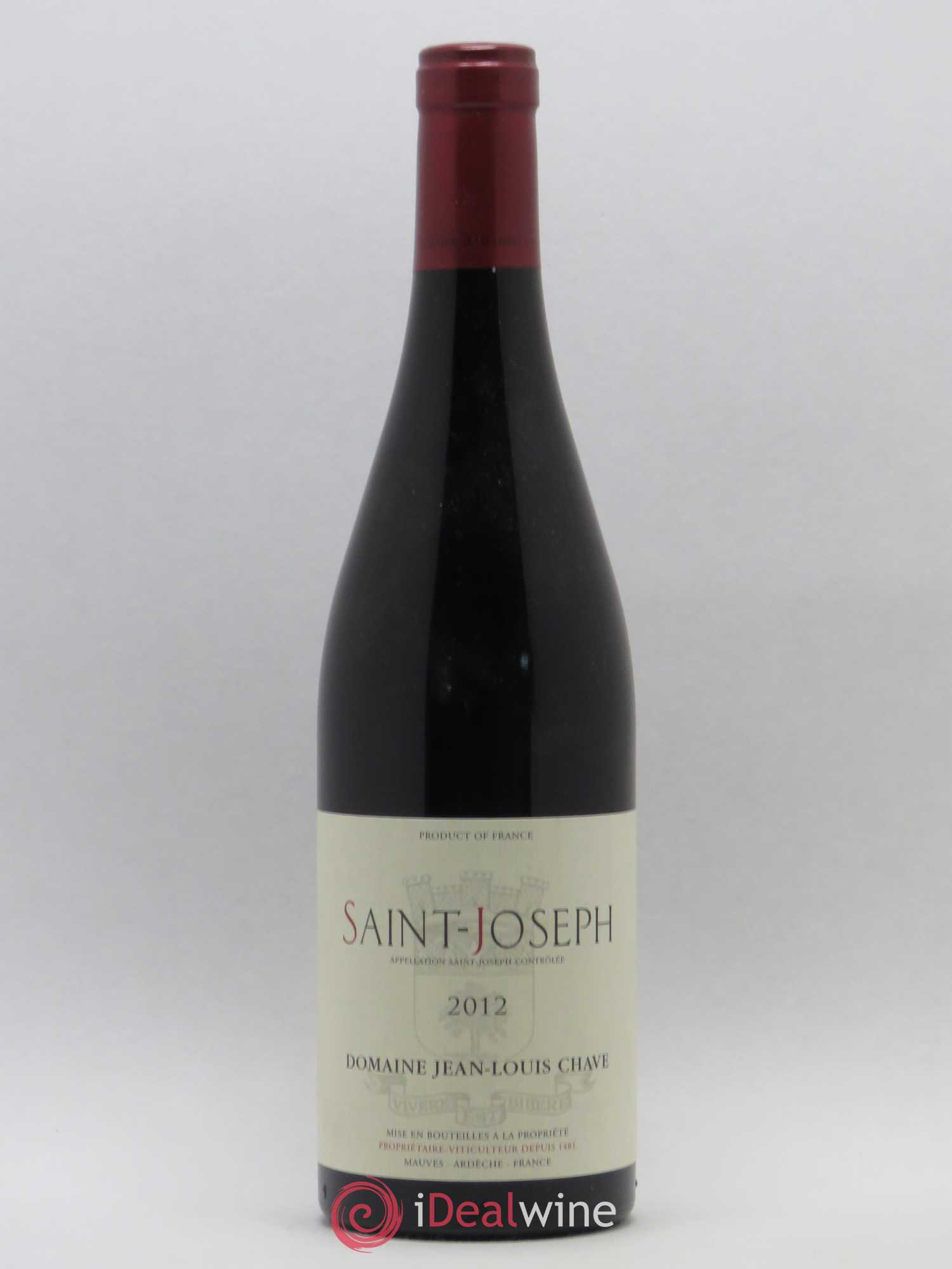 Saint-Joseph Jean-Louis Chave 2012 - Lot de 1 bouteille - 0