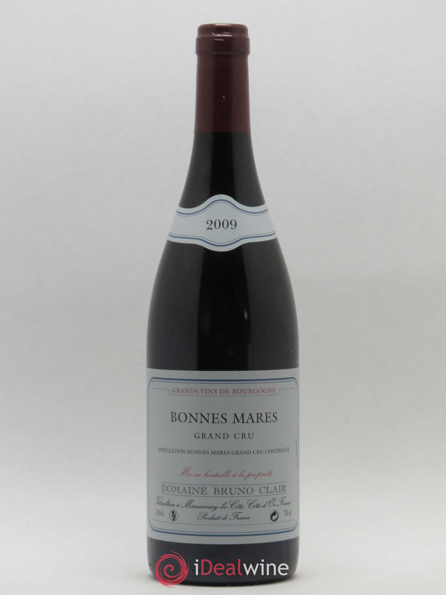 Bonnes-Mares Grand Cru Bruno Clair (Domaine) 2009 - Lot de 1 bouteille - 0