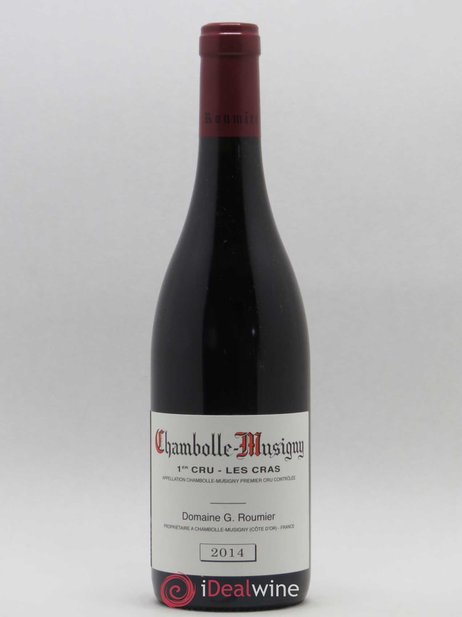 Chambolle-Musigny 1er Cru Les Cras Georges Roumier (Domaine) 2014 - Lot de 1 bouteille - 0