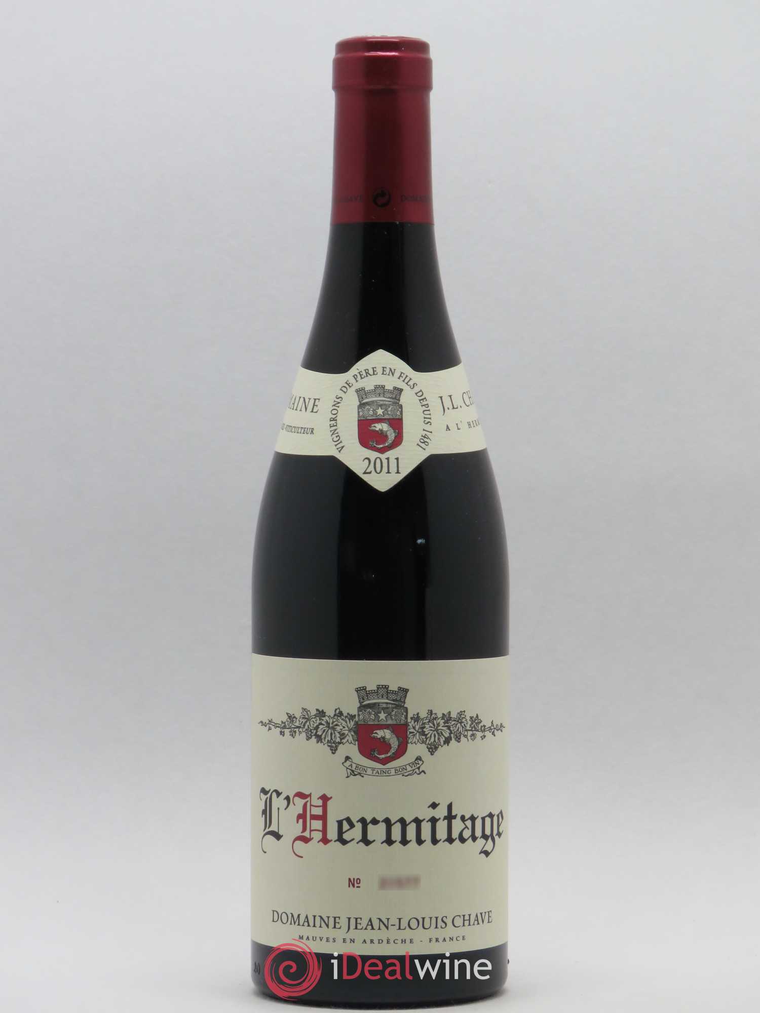 Hermitage Jean-Louis Chave 2011 - Lot de 1 bouteille - 0