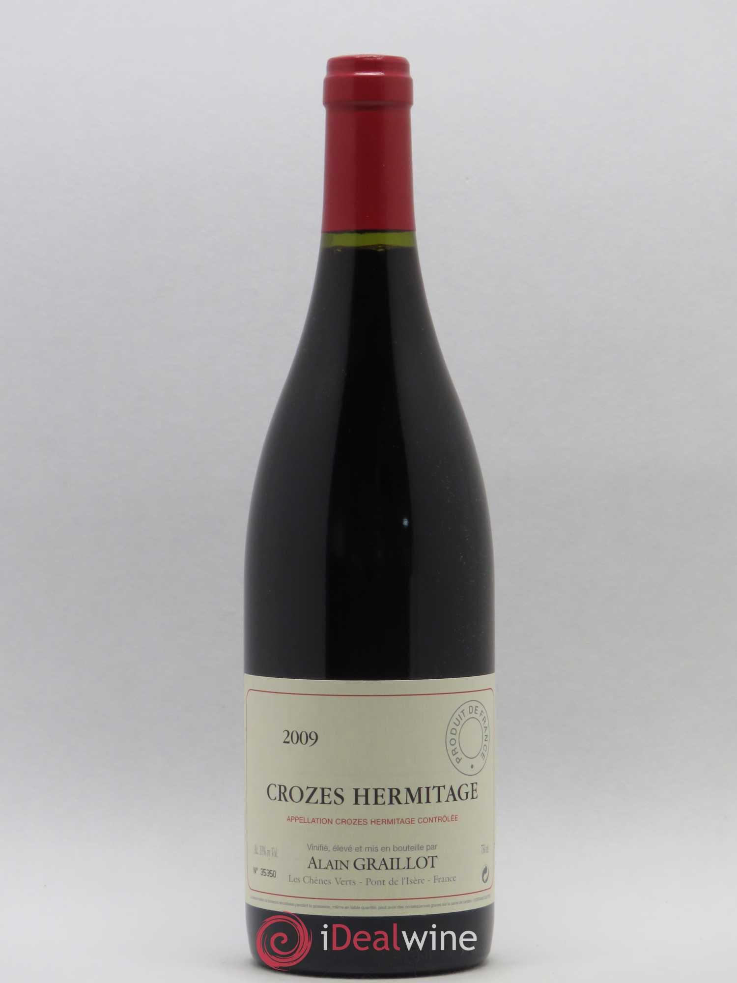 Crozes-Hermitage Domaine Graillot 2009 - Lot de 1 bouteille - 0
