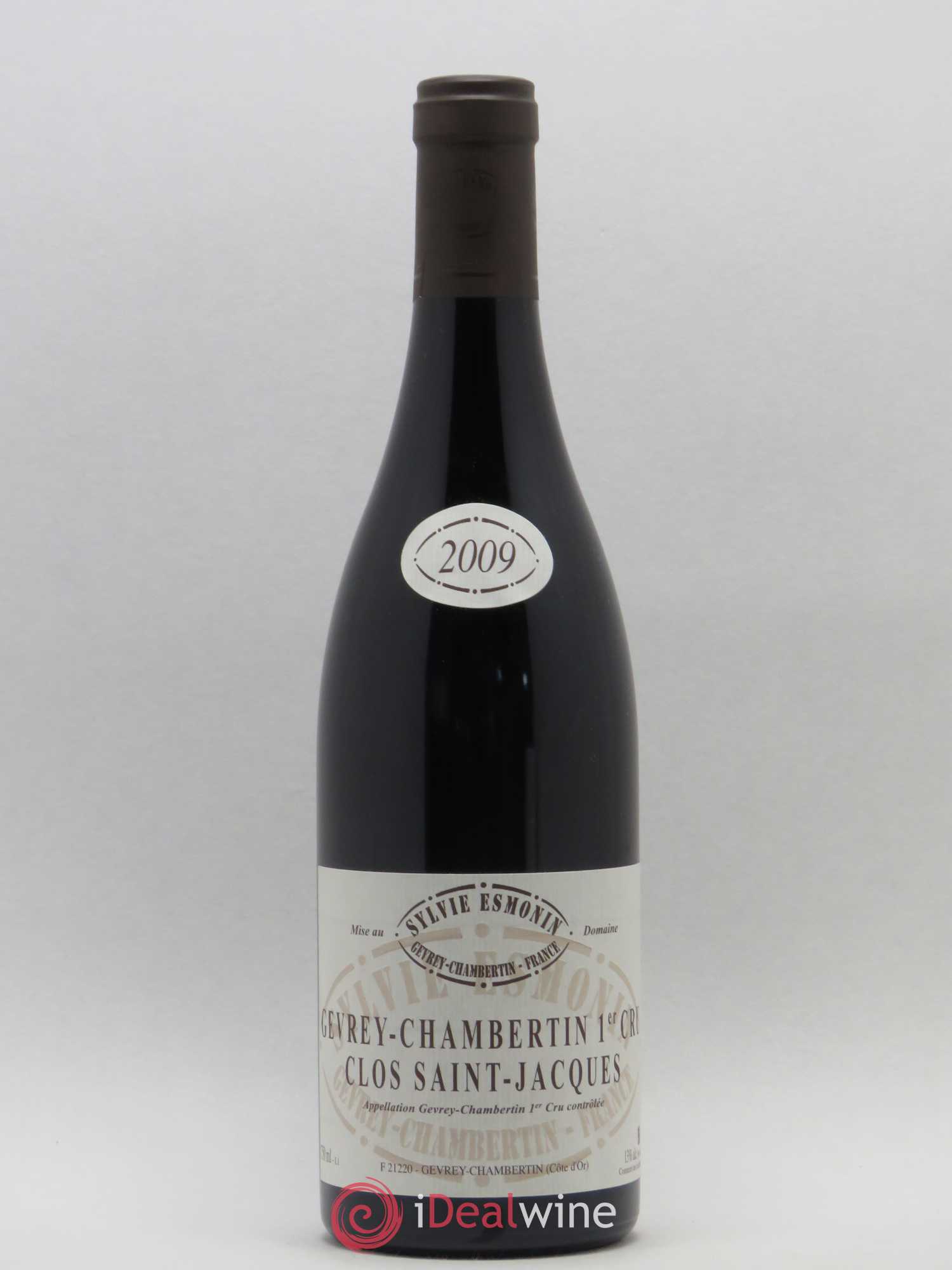 Gevrey-Chambertin 1er Cru Clos Saint Jacques Sylvie Esmonin 2009 - Posten von 1 Flasche - 0