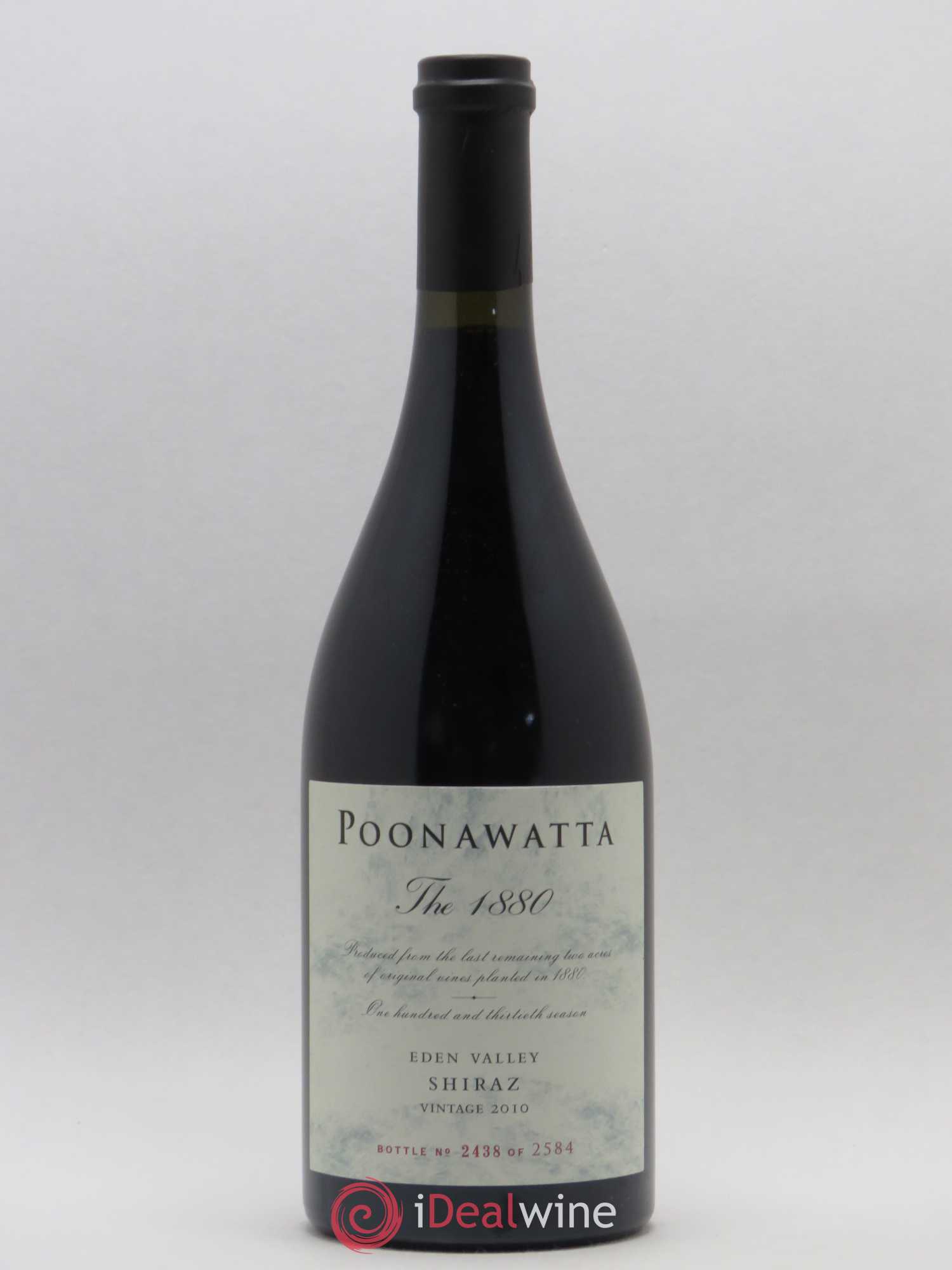 Australie Poonawatta Estate The 1880 Shiraz Eden Valley 2010 - Posten von 1 Flasche - 0