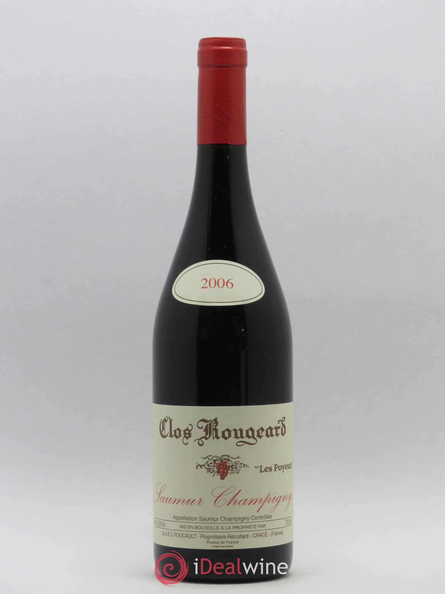 Saumur-Champigny Les Poyeux Clos Rougeard 2006 - Lot de 1 bouteille - 0