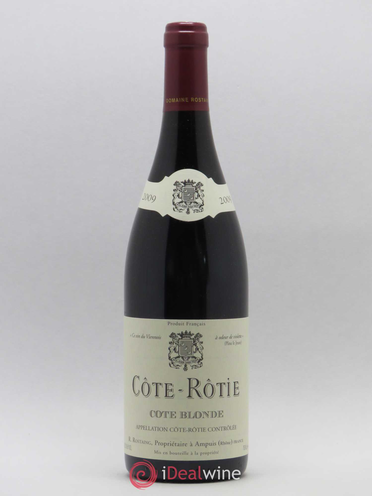 Côte-Rôtie Côte Blonde René Rostaing 2009 - Posten von 1 Flasche - 0