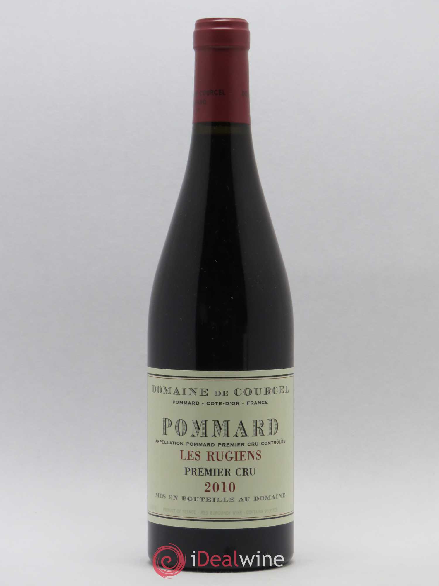 Pommard 1er Cru Les Rugiens de Courcel (Domaine) 2010 - Lot de 1 bouteille - 0