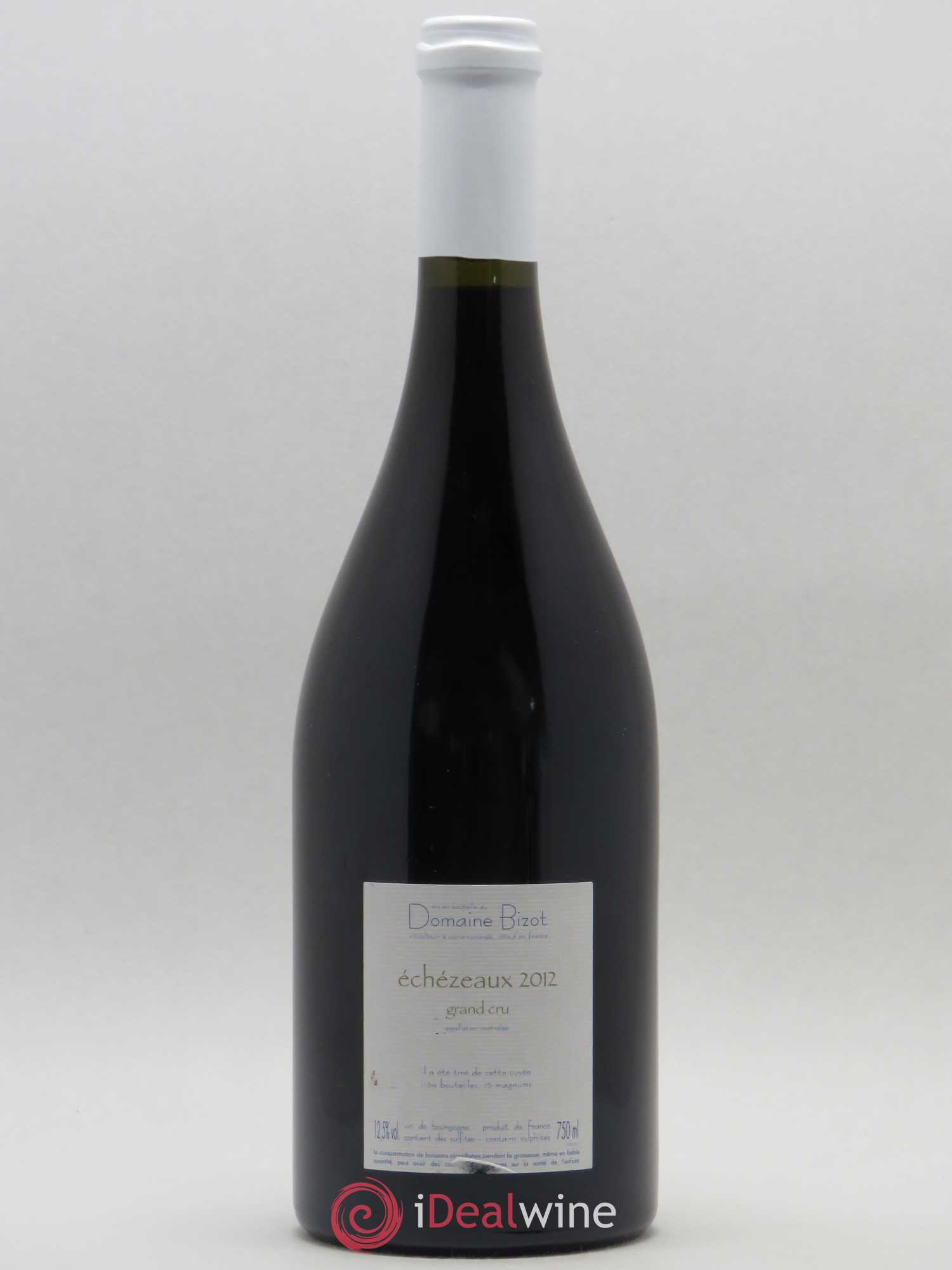 Echezeaux Grand Cru Bizot (Domaine) 2012 - Lot de 1 bouteille - 1
