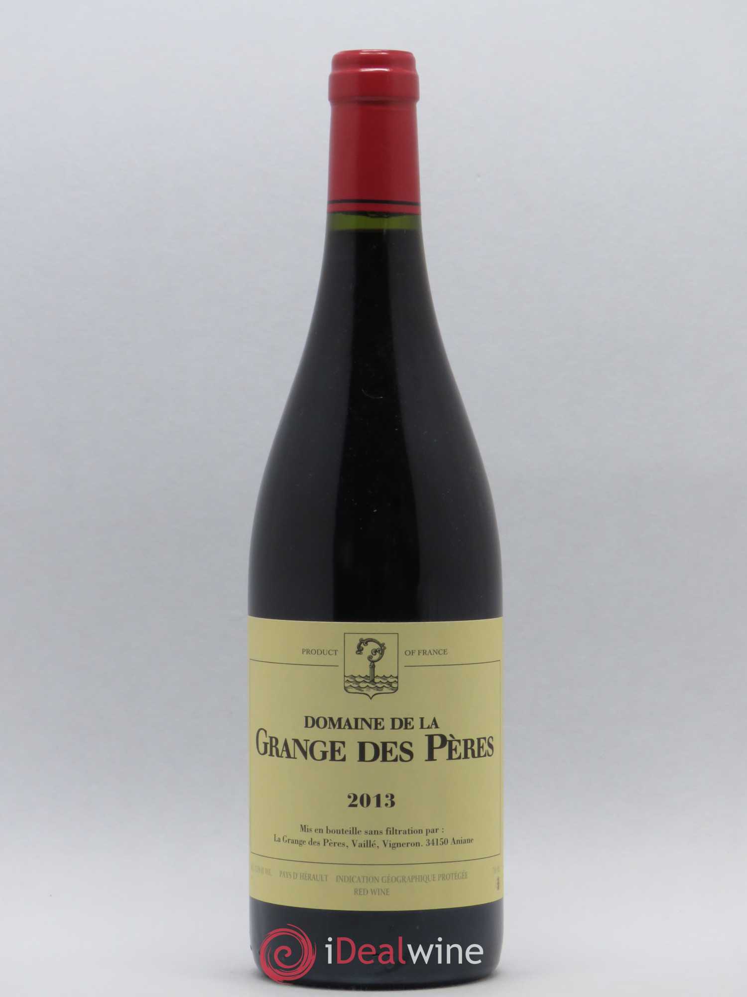 Pays d'Hérault Grange des Pères Laurent Vaillé 2013 - Lot de 1 bouteille - 0