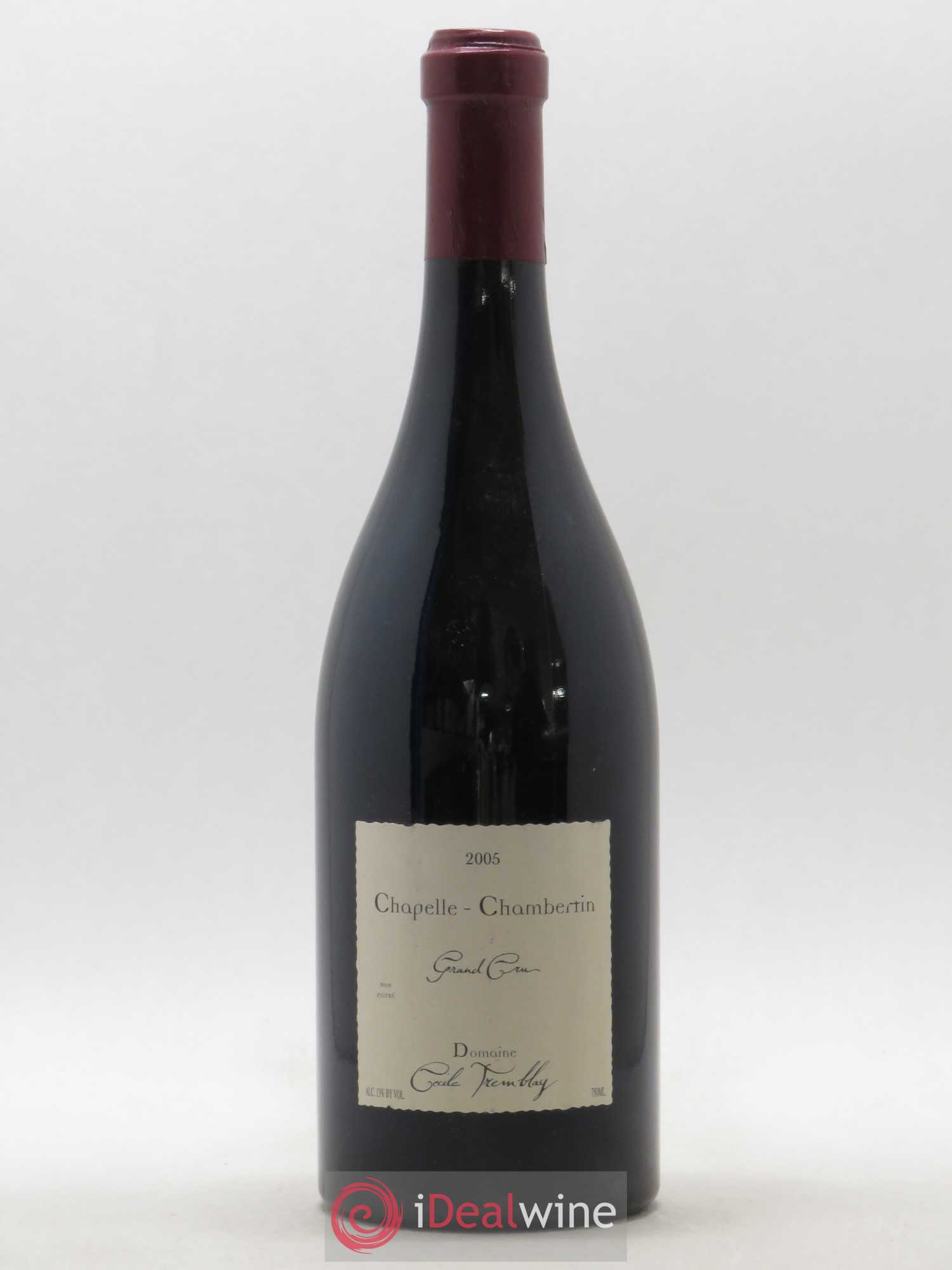 Chapelle-Chambertin Grand Cru Cécile Tremblay 2005 - Lot de 1 bouteille - 0