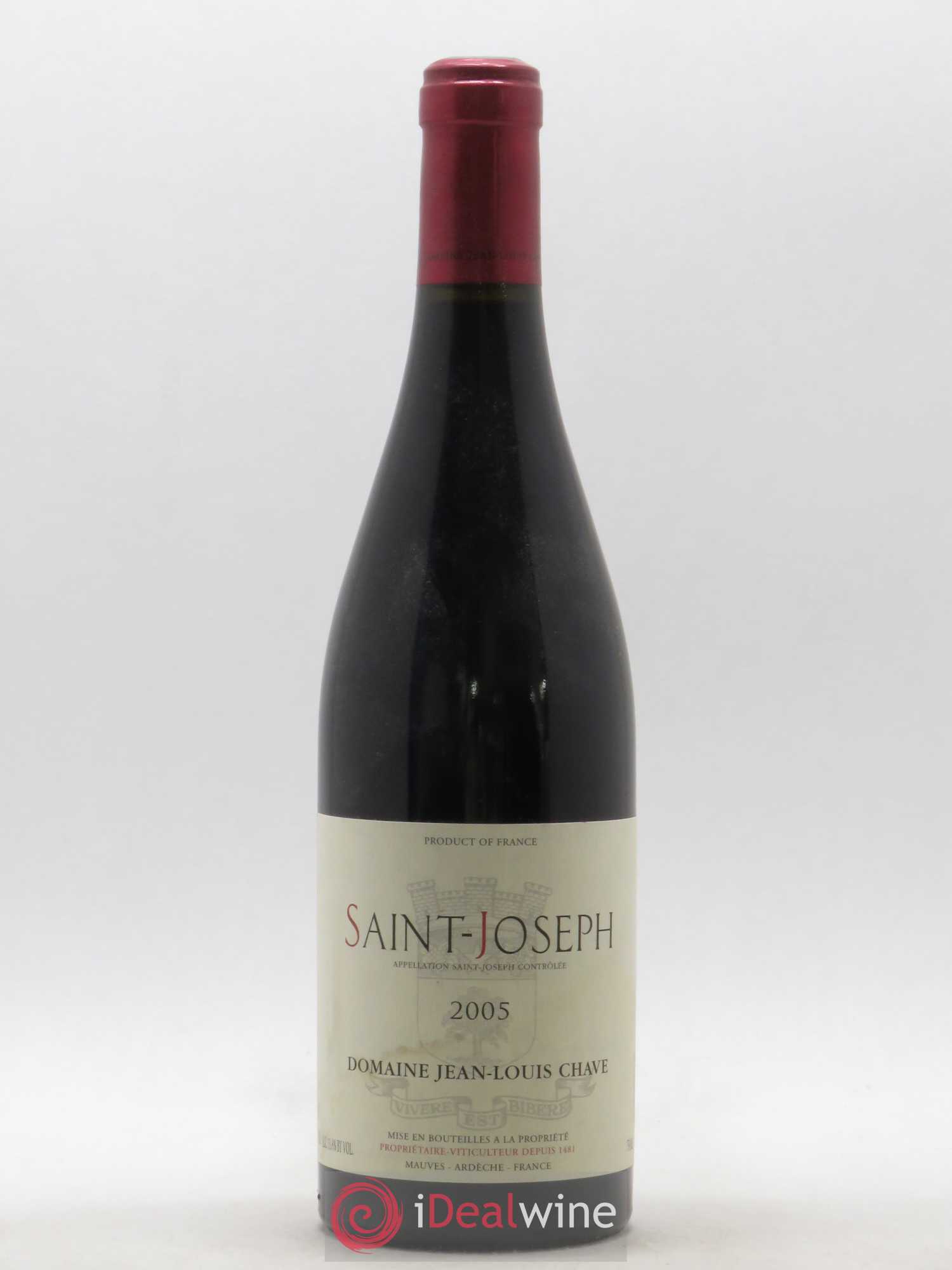 Saint-Joseph Jean-Louis Chave 2005 - Lot de 1 bouteille - 0