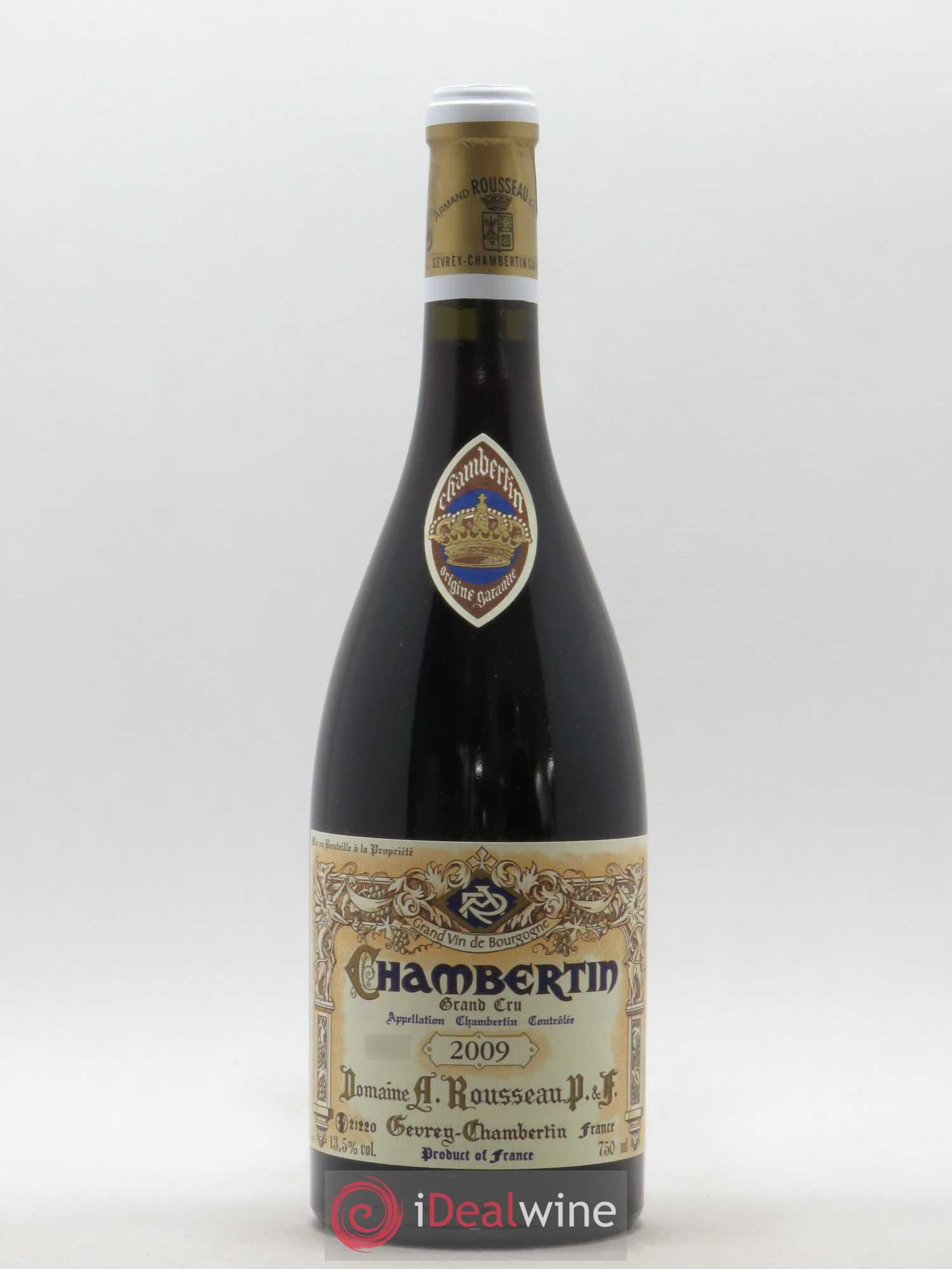 Chambertin Grand Cru Armand Rousseau (Domaine) 2009 - Lot de 1 bouteille - 0