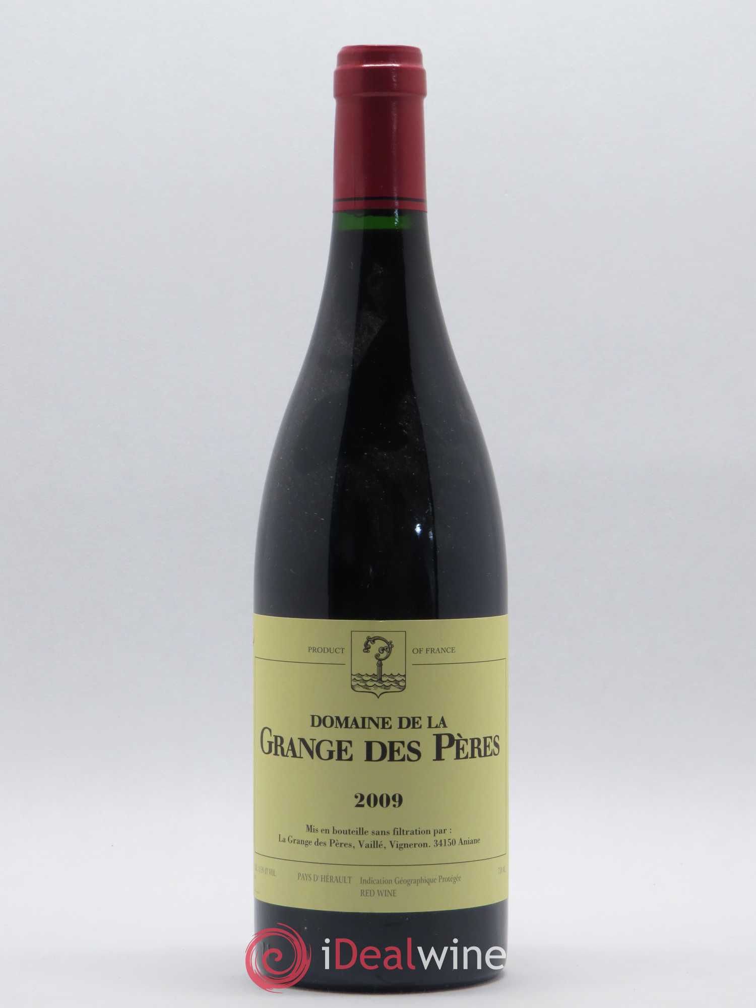 Pays d'Hérault Grange des Pères Laurent Vaillé 2009 - Lot de 1 bouteille - 0