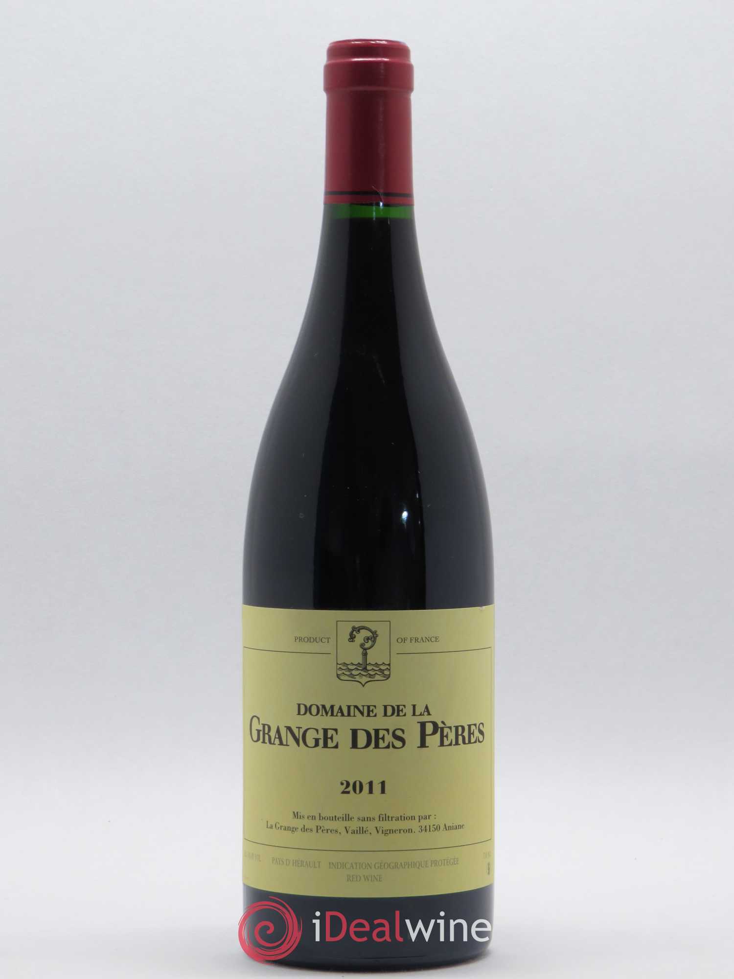 Pays d'Hérault Grange des Pères Laurent Vaillé 2011 - Lot de 1 bouteille - 0
