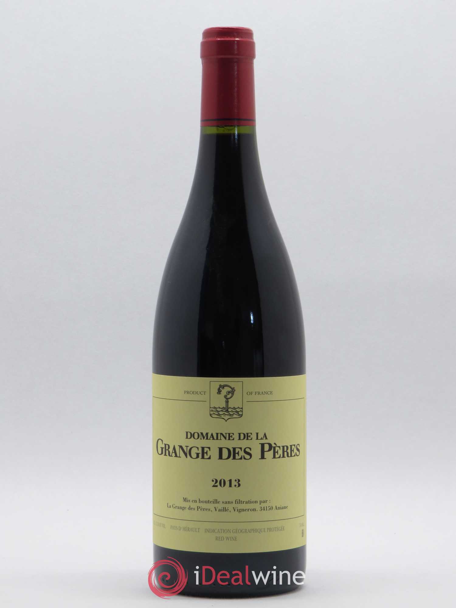 Pays d'Hérault Grange des Pères Laurent Vaillé 2013 - Lot de 1 bouteille - 0