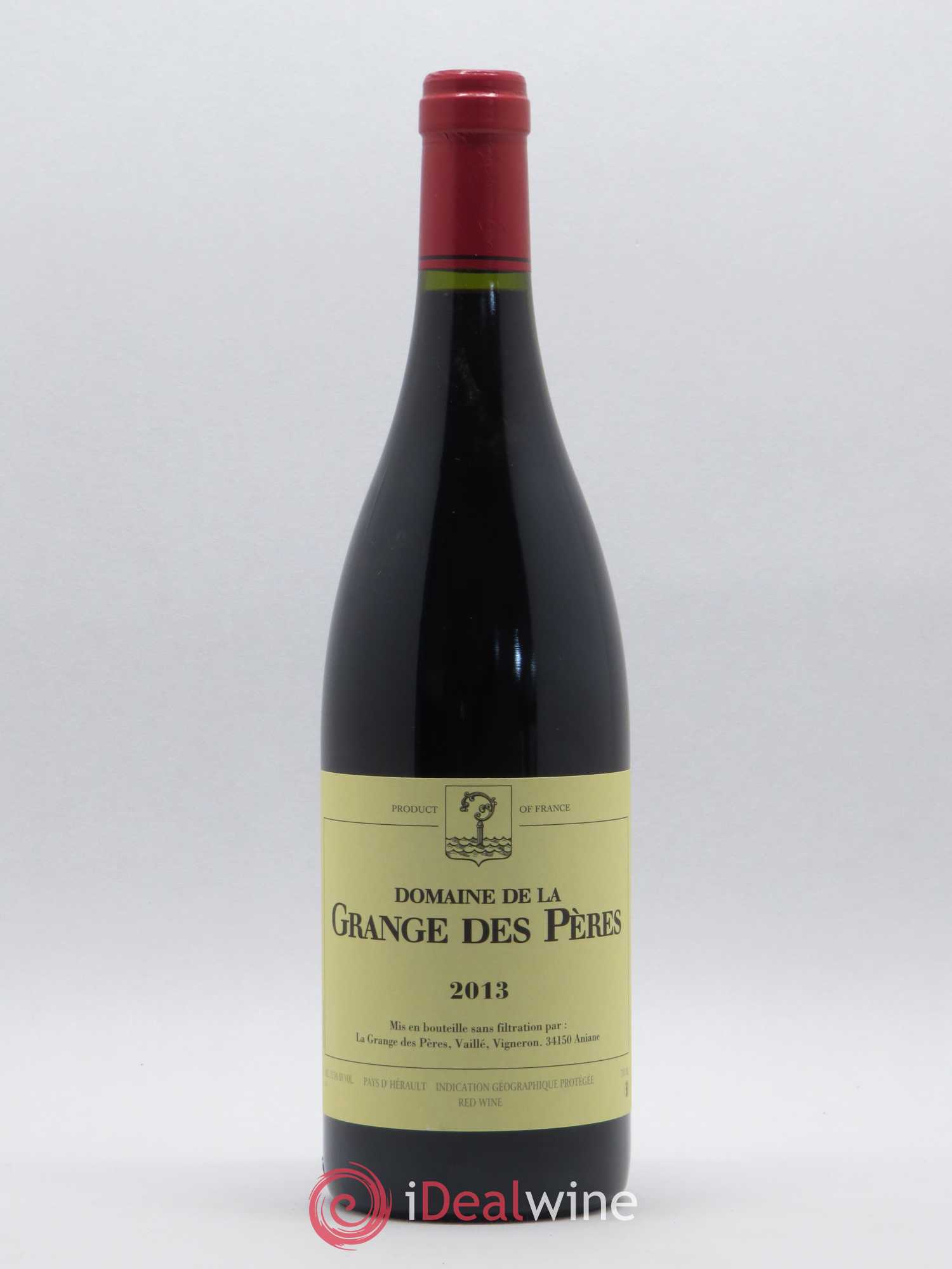 Pays d'Hérault Grange des Pères Laurent Vaillé 2013 - Lot de 1 bouteille - 0