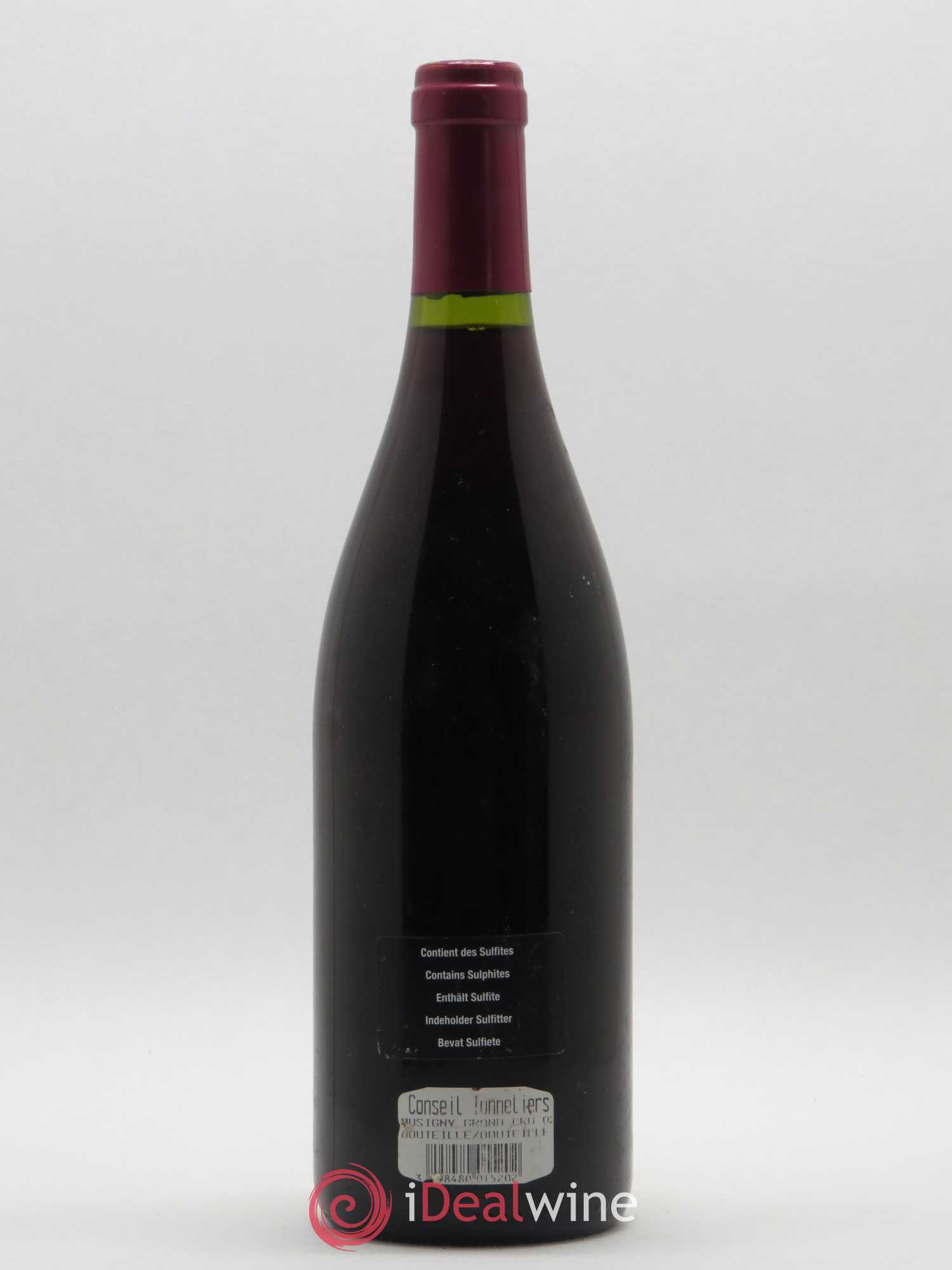 Musigny Grand Cru Christian Confuron 2002 - Lot de 1 bouteille - 1