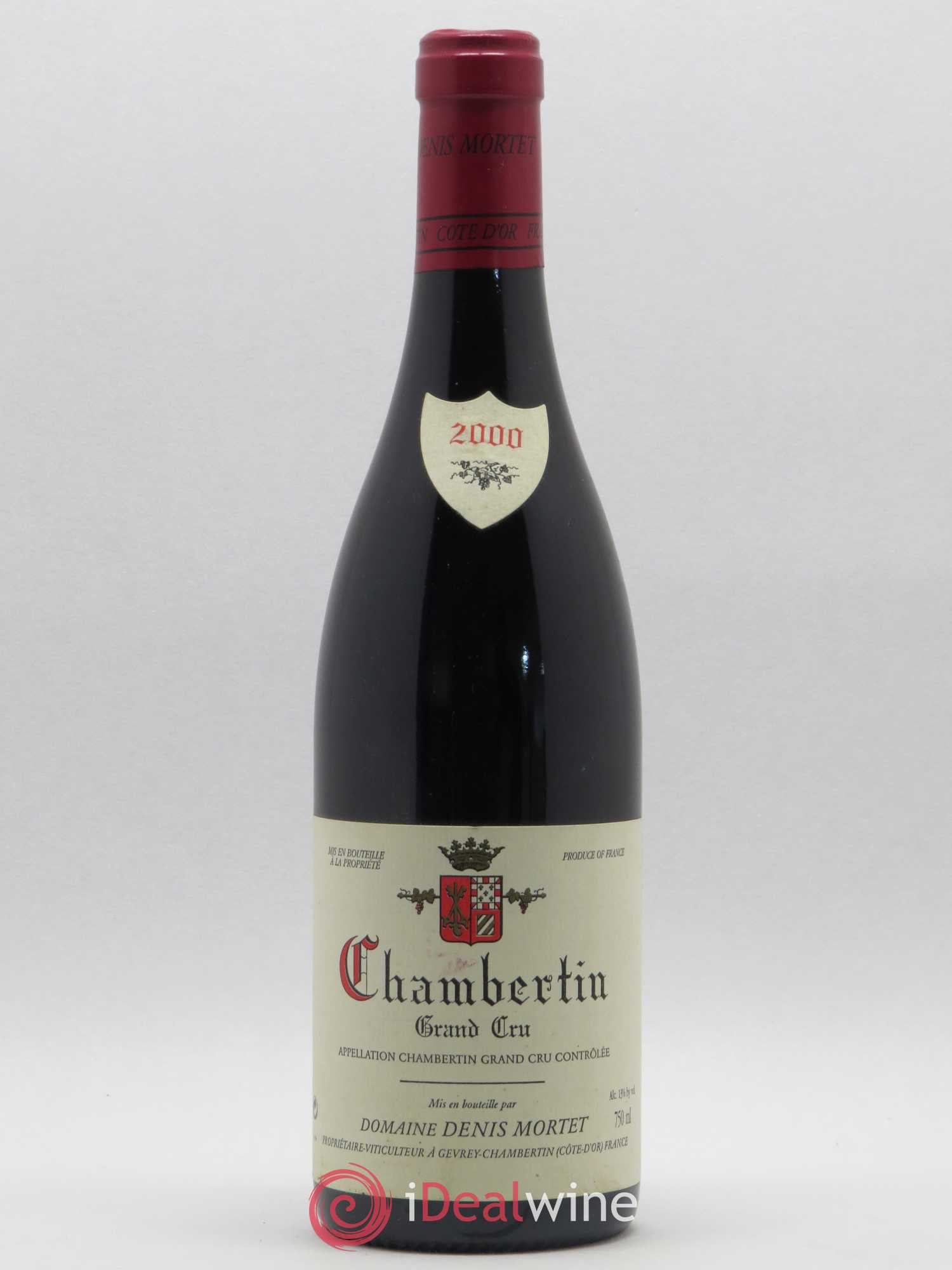 Chambertin Grand Cru Denis Mortet (Domaine) 2000 - Lot de 1 bouteille - 0