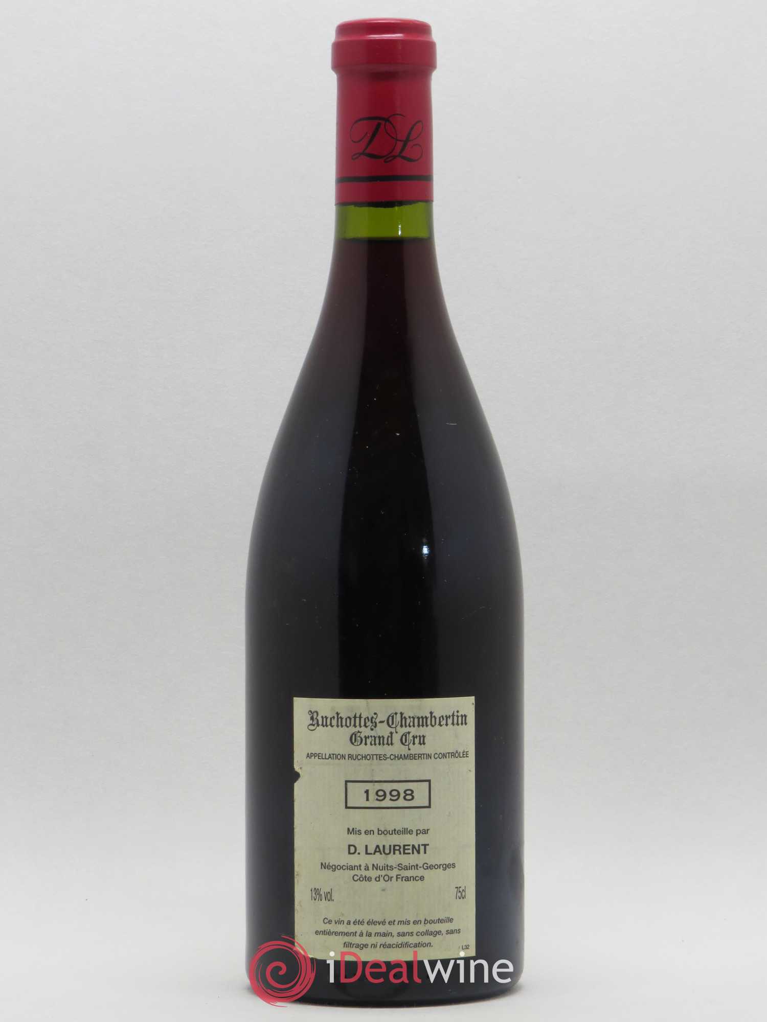 Ruchottes-Chambertin Grand Cru Dominique Laurent 1998 - Lot de 1 bouteille - 1