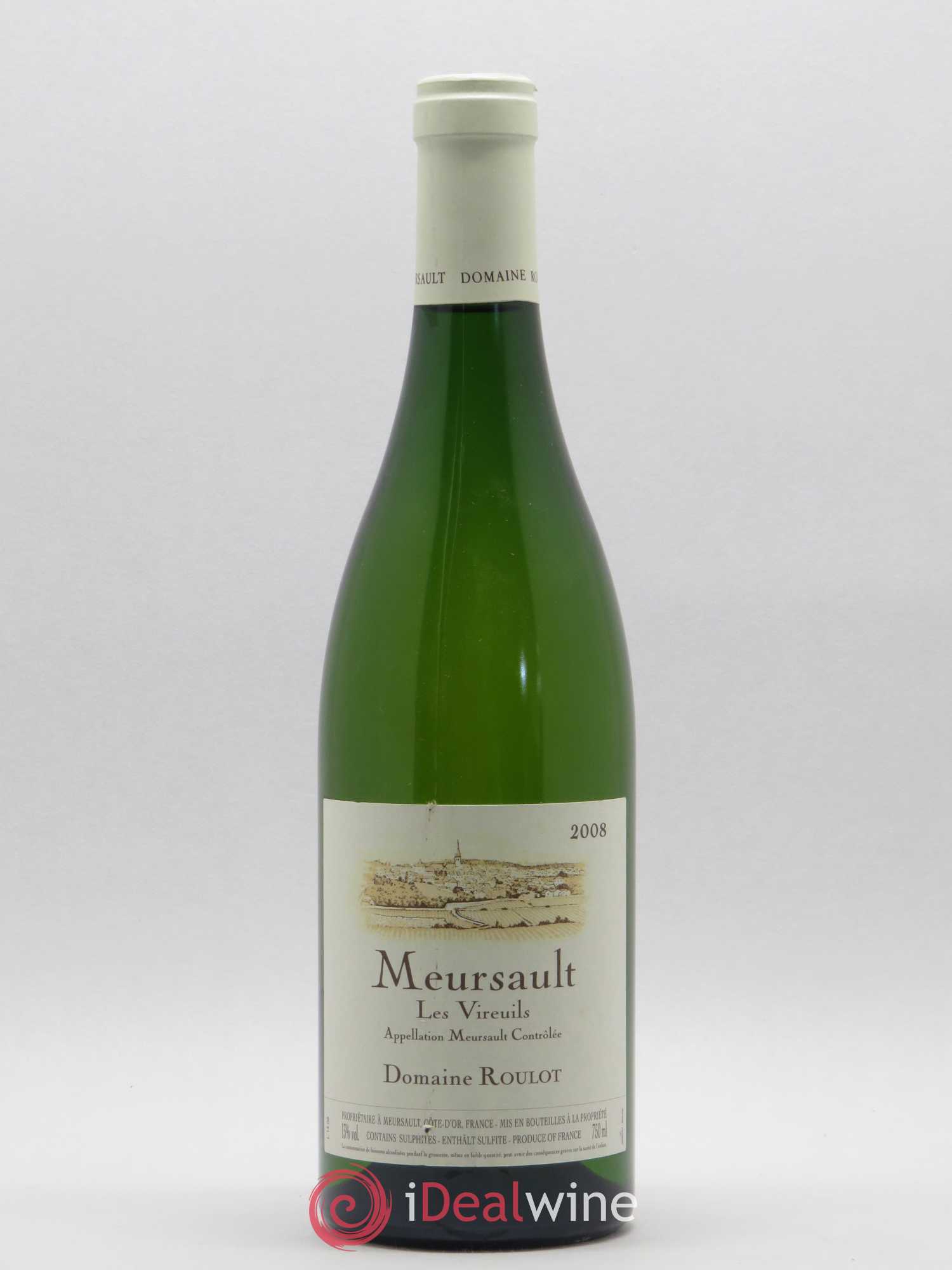 Meursault Les Vireuils Roulot (Domaine) 2008 - Lot de 1 bouteille - 0