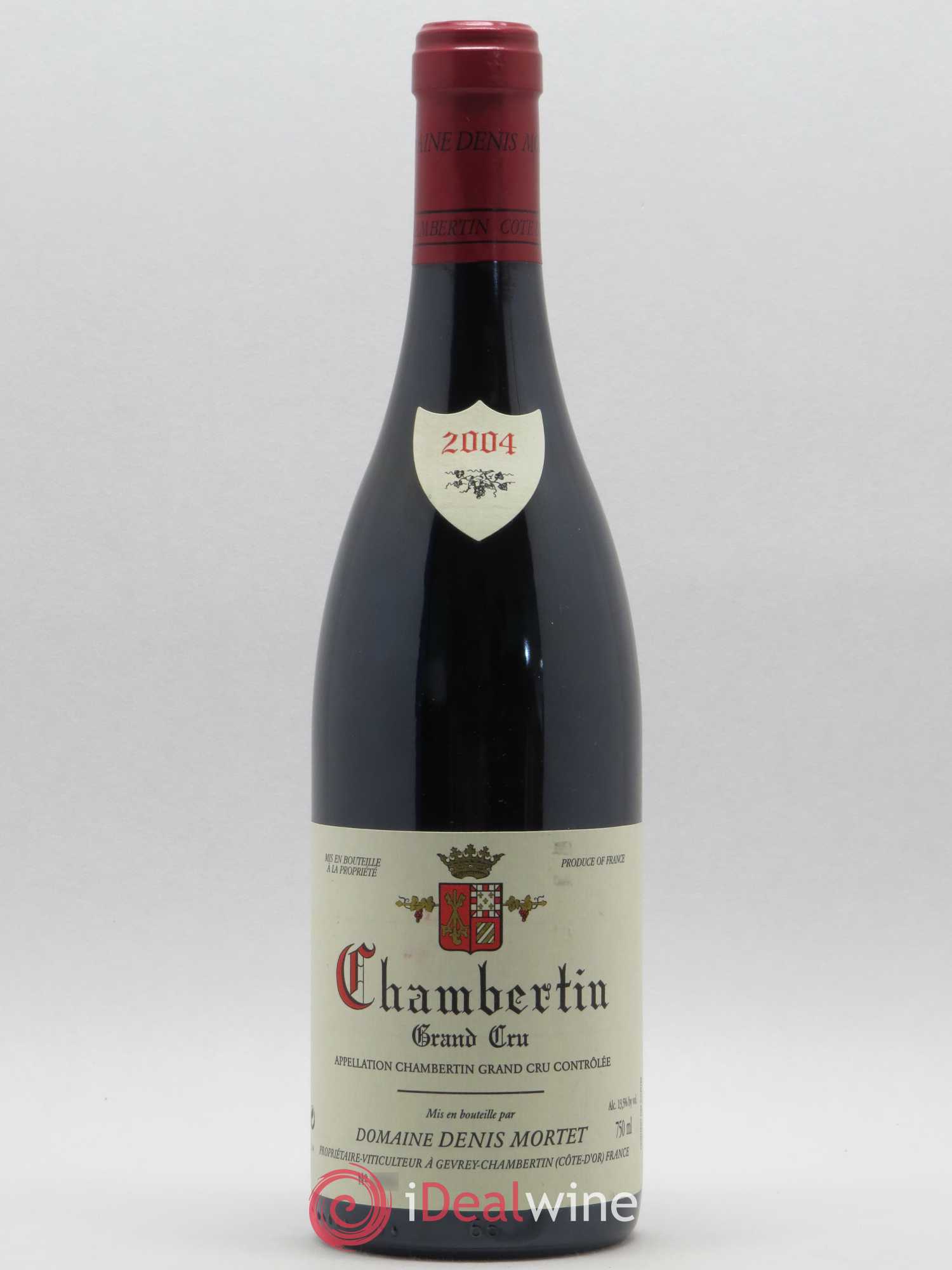 Chambertin Grand Cru Denis Mortet (Domaine) 2004 - Lot de 1 bouteille - 0