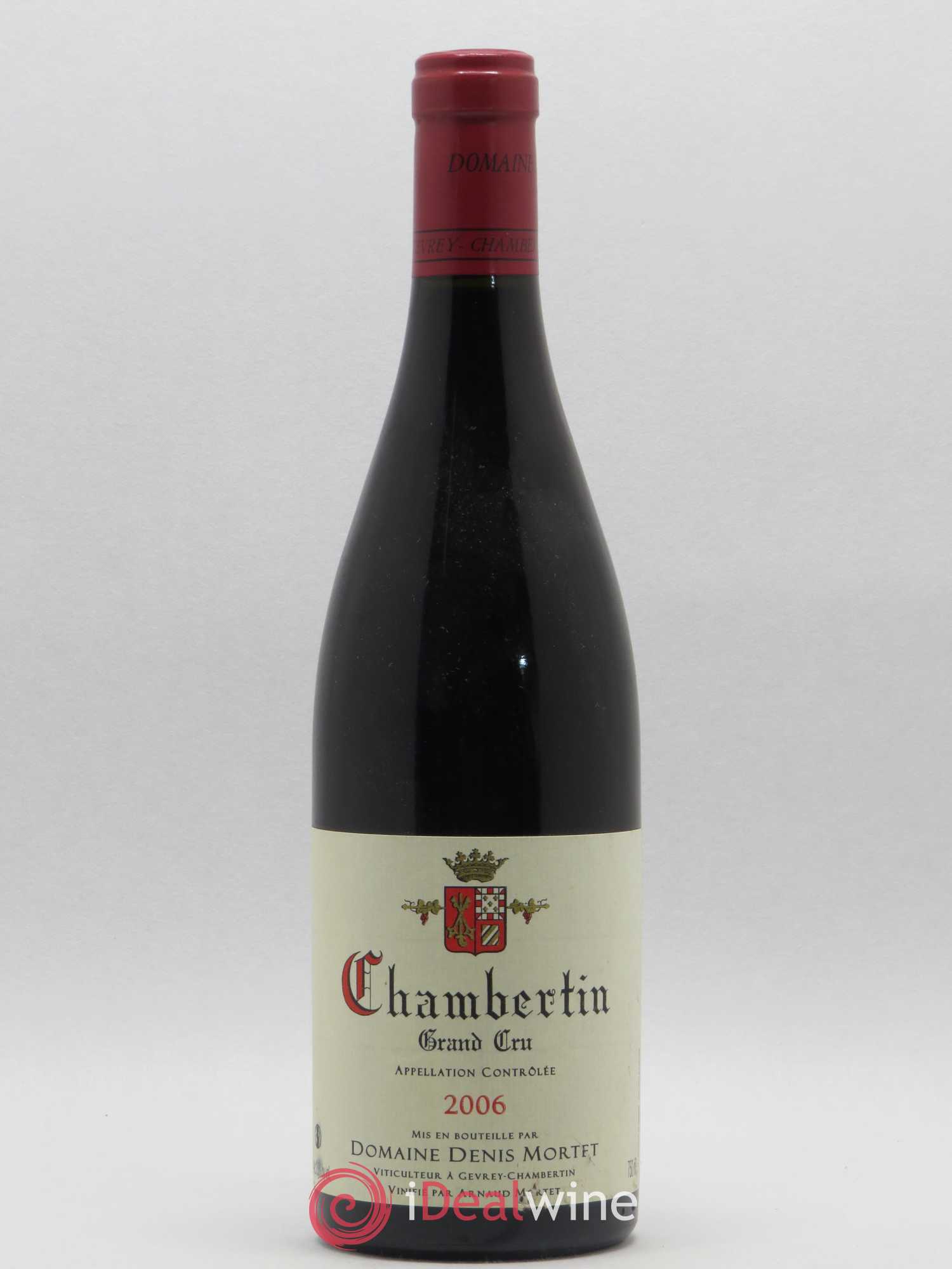 Chambertin Grand Cru Denis Mortet (Domaine) 2006 - Lot de 1 bouteille - 0