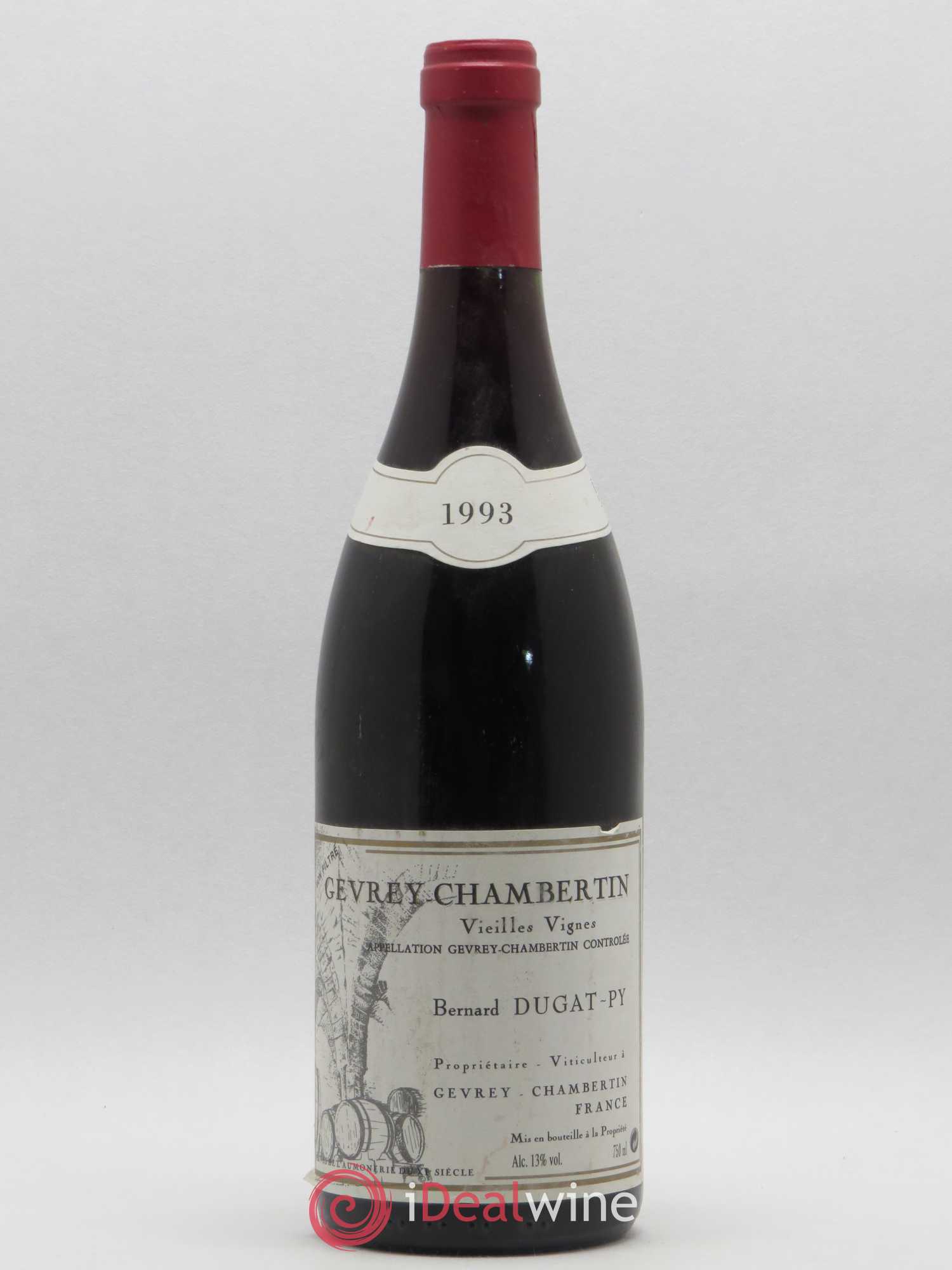 Gevrey-Chambertin Vieilles Vignes Dugat-Py 1993 - Lot de 1 bouteille - 0