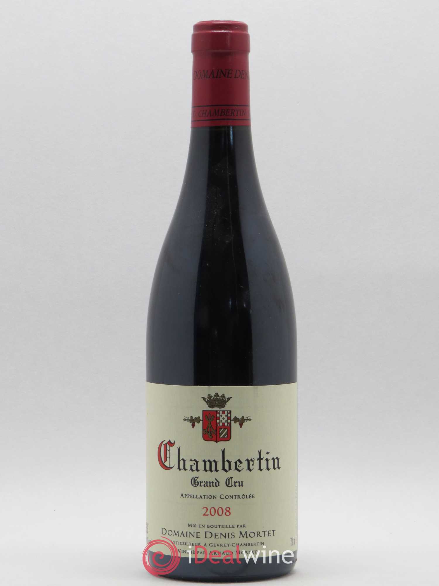 Chambertin Grand Cru Denis Mortet (Domaine) 2008 - Lot de 1 bouteille - 0