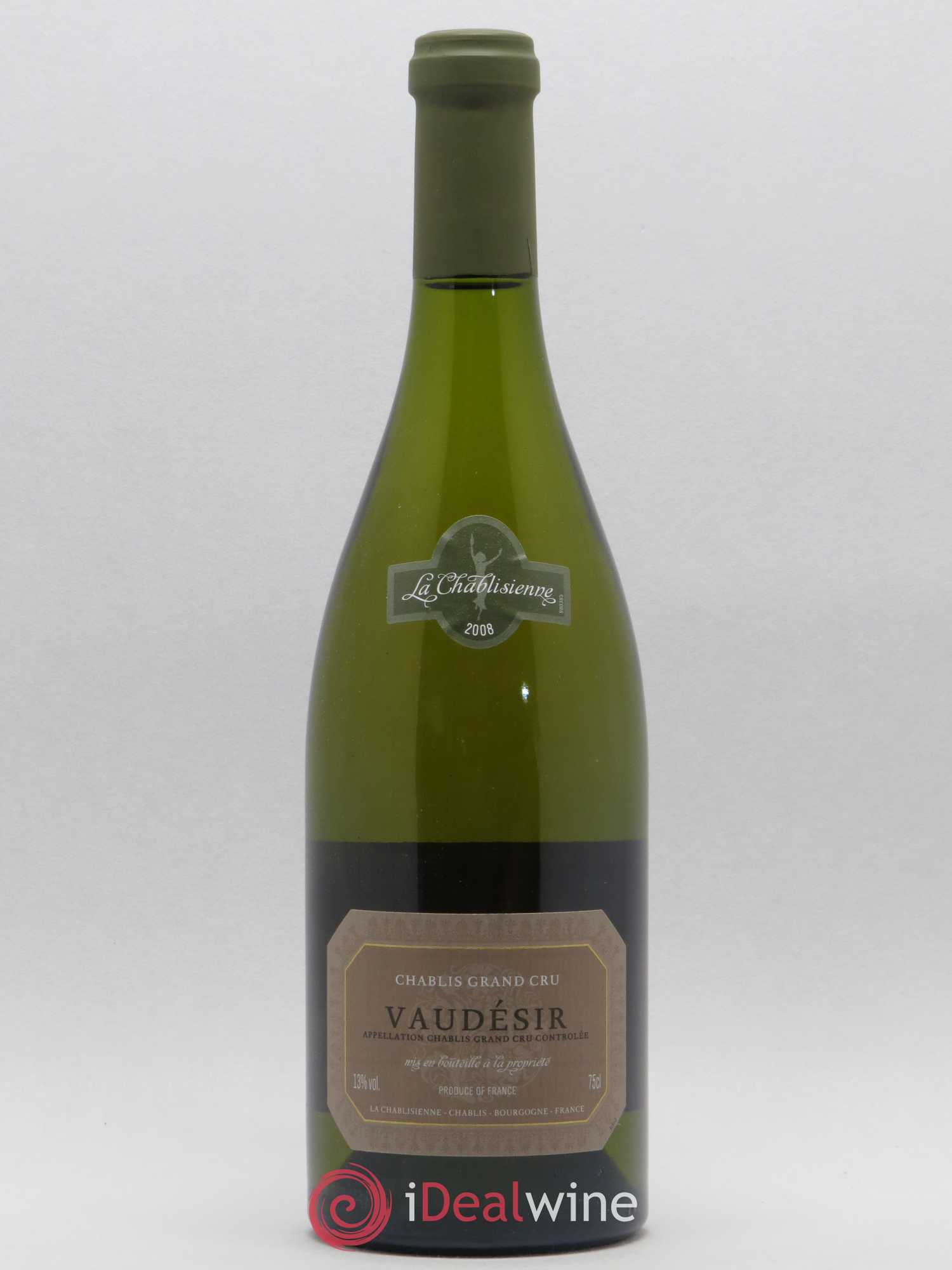 Chablis Grand Cru Vaudésir La Chablisienne 2008 - Posten von 1 Flasche - 0