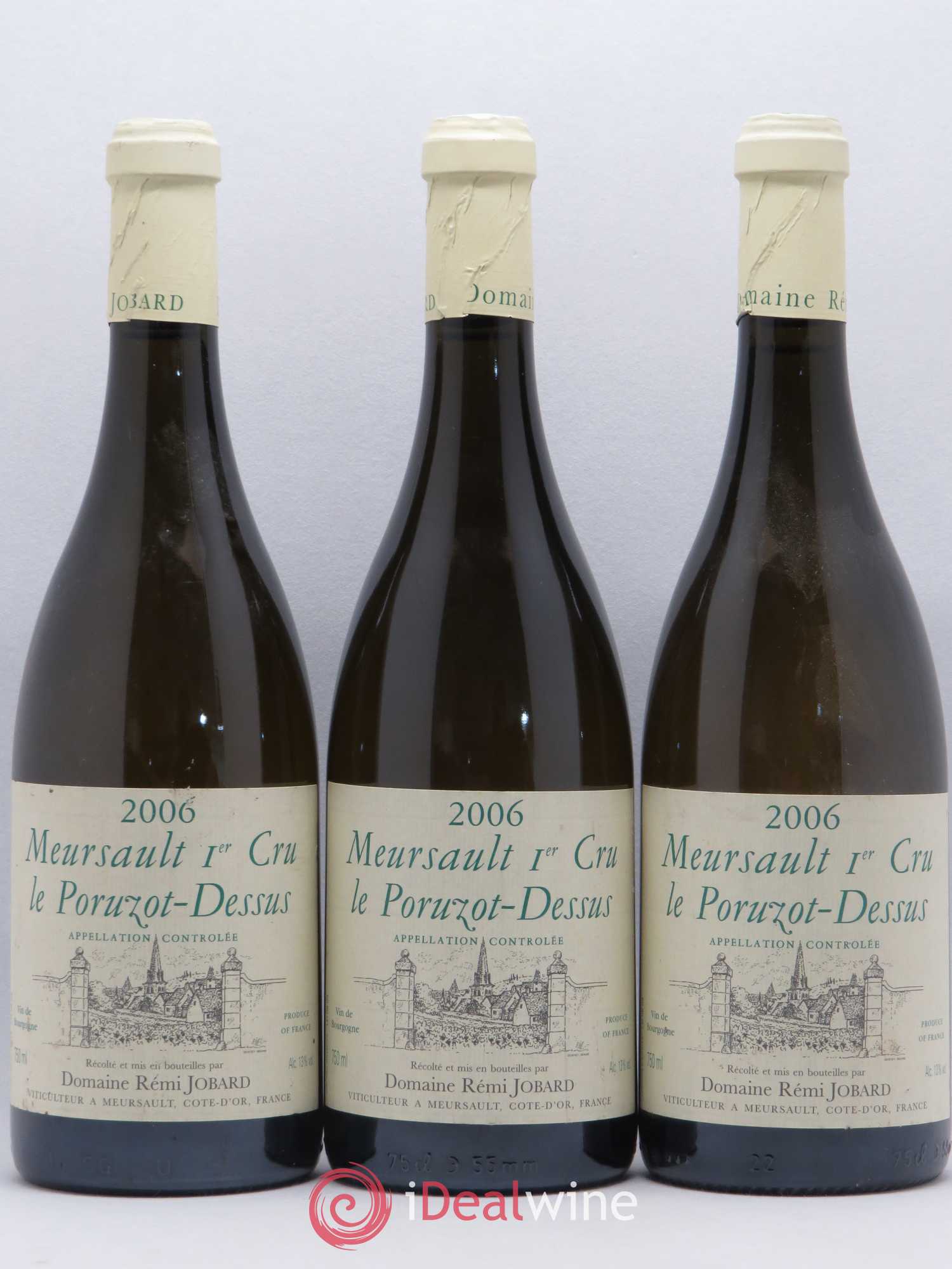 Meursault 1er Cru Le Poruzot-Dessus Rémi Jobard (Domaine) 2006 - Lot de 3 bouteilles - 0