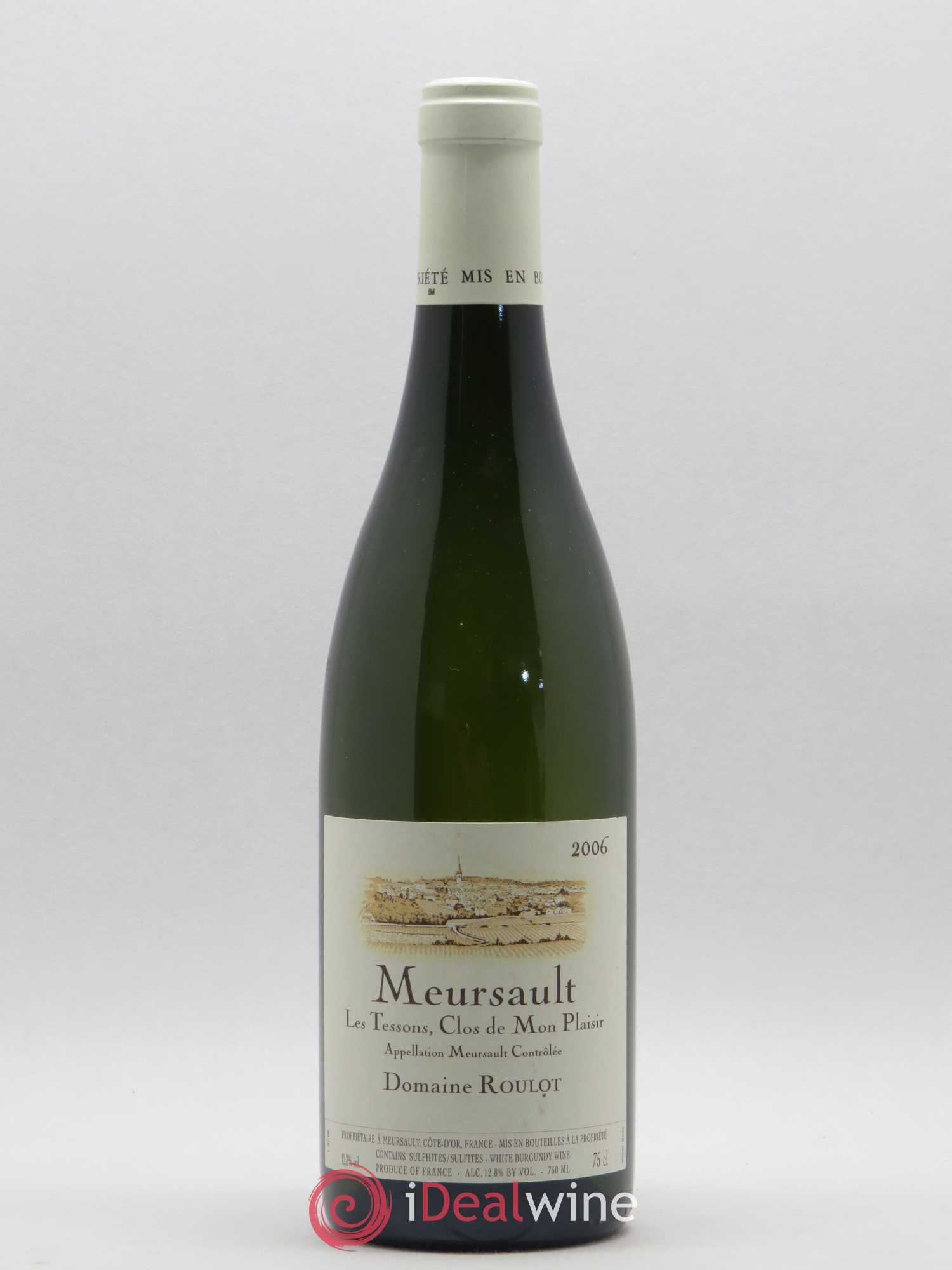 Meursault Les Tessons Clos de Mon plaisir Roulot (Domaine) 2006 - Lot de 1 bouteille - 0