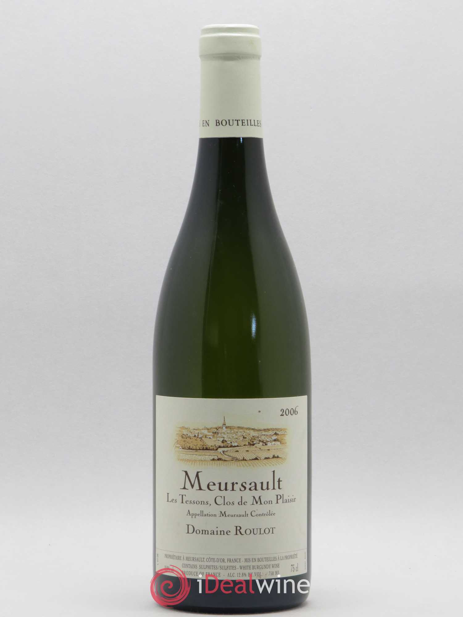 Meursault Les Tessons Clos de Mon plaisir Roulot (Domaine) 2006 - Lot de 1 bouteille - 0