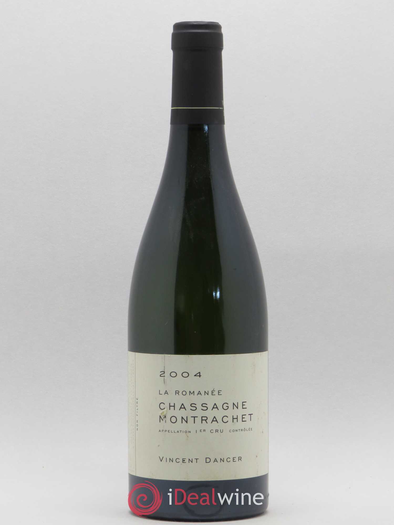 Chassagne-Montrachet 1er Cru La Romanée Vincent Dancer 2004 - Lot de 1 bouteille - 0