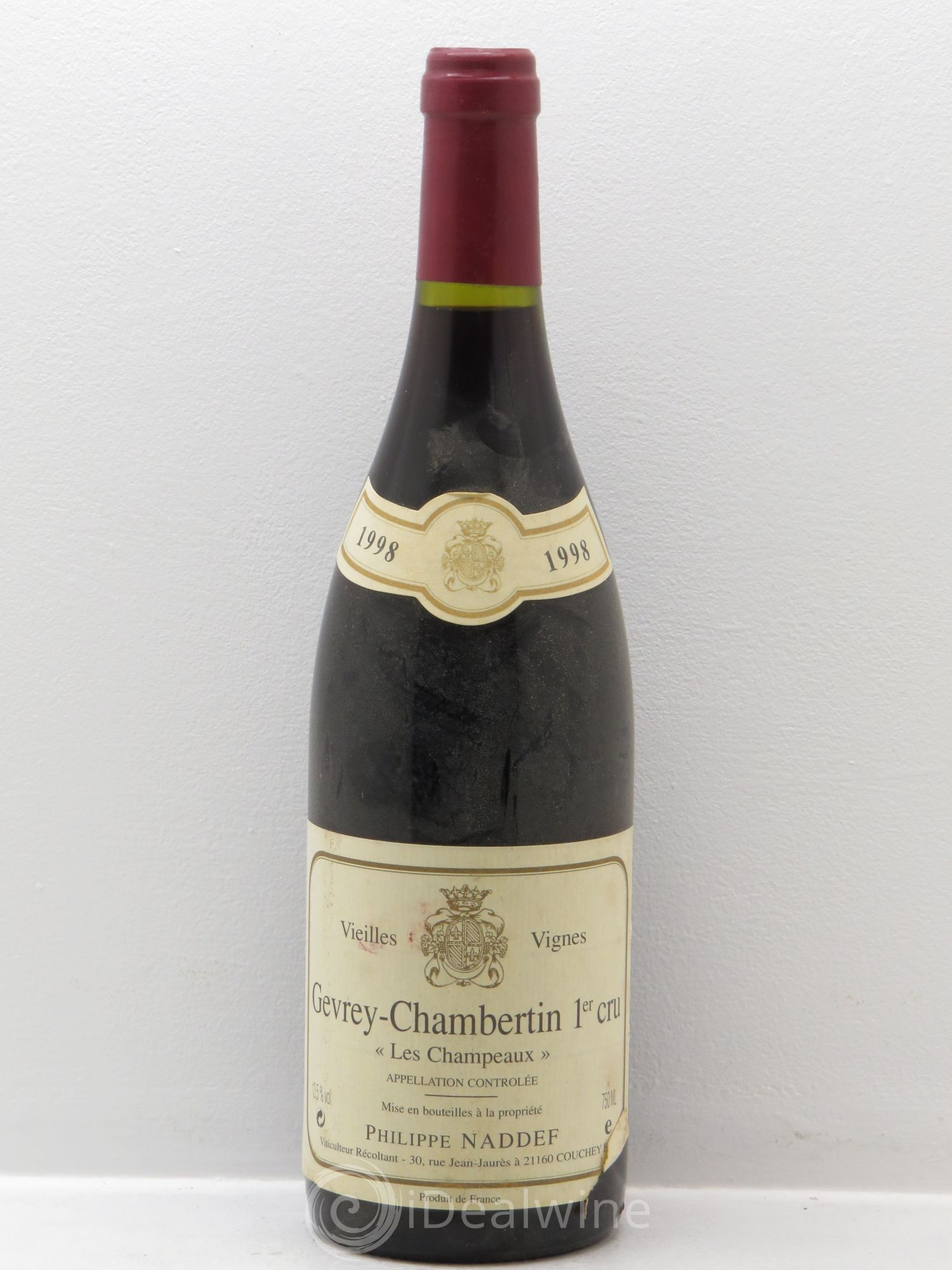 Gevrey-Chambertin 1er Cru 1998 - Posten von 1 Flasche - 0