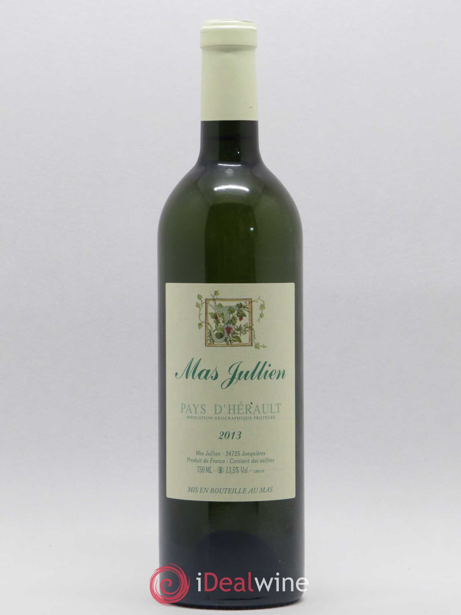 Pays d'Hérault Mas Jullien Olivier Jullien 2013 - Lot de 1 bouteille - 0