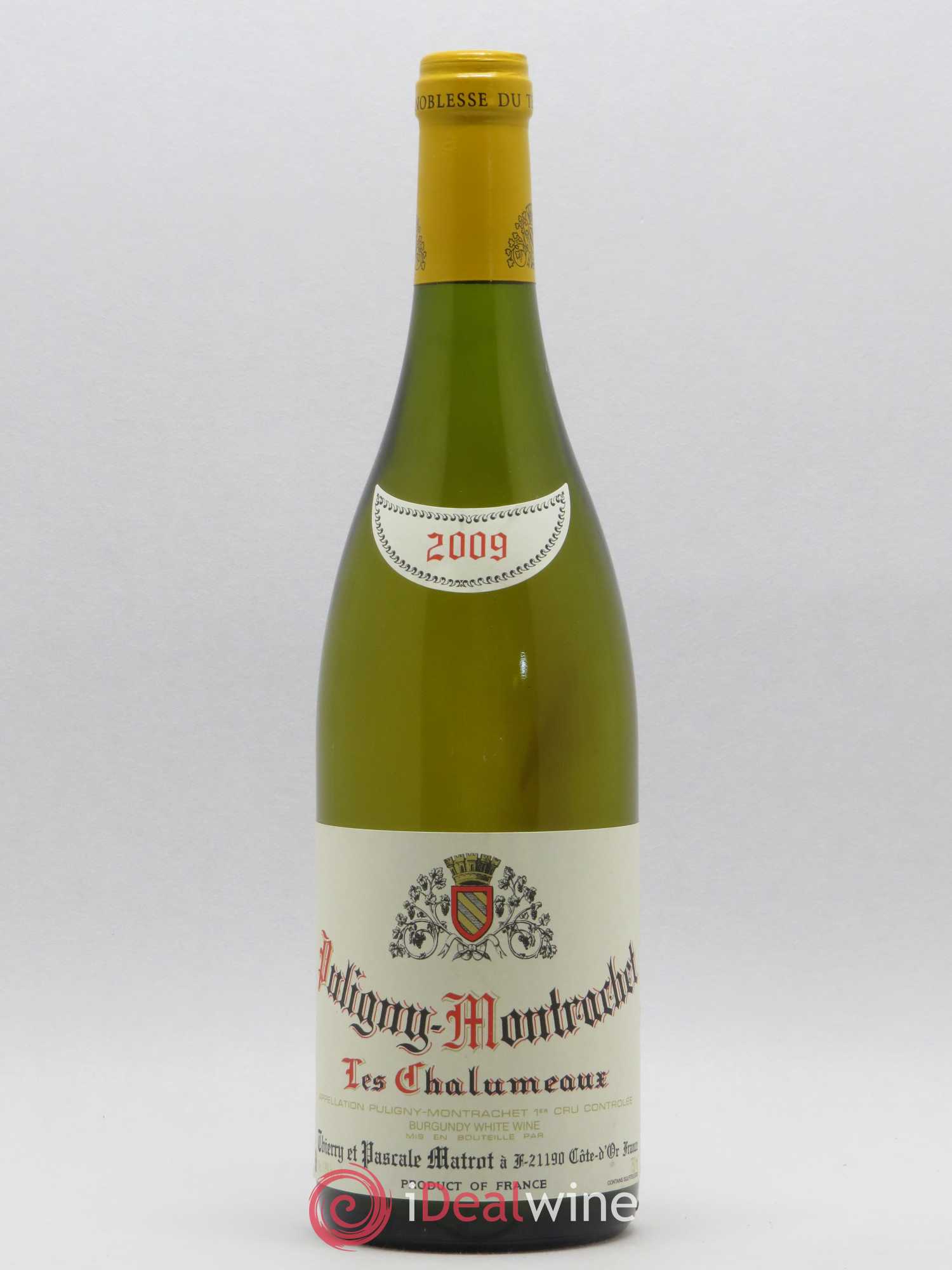 Puligny-Montrachet 1er Cru Les Chalumeaux Matrot 2009 - Posten von 1 Flasche - 0