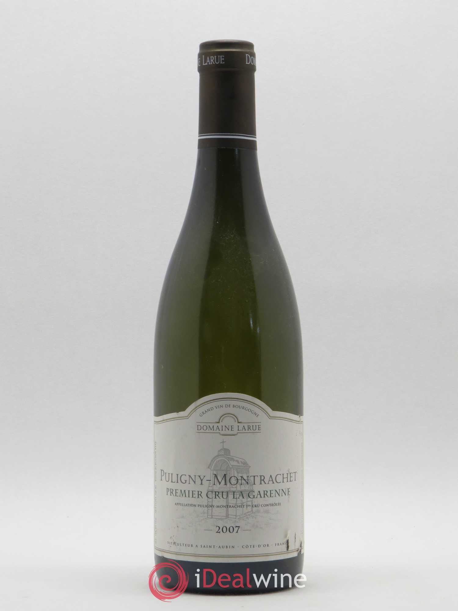 Puligny-Montrachet 1er Cru La Garenne Domaine Larue 2007 - Posten von 1 Flasche - 0