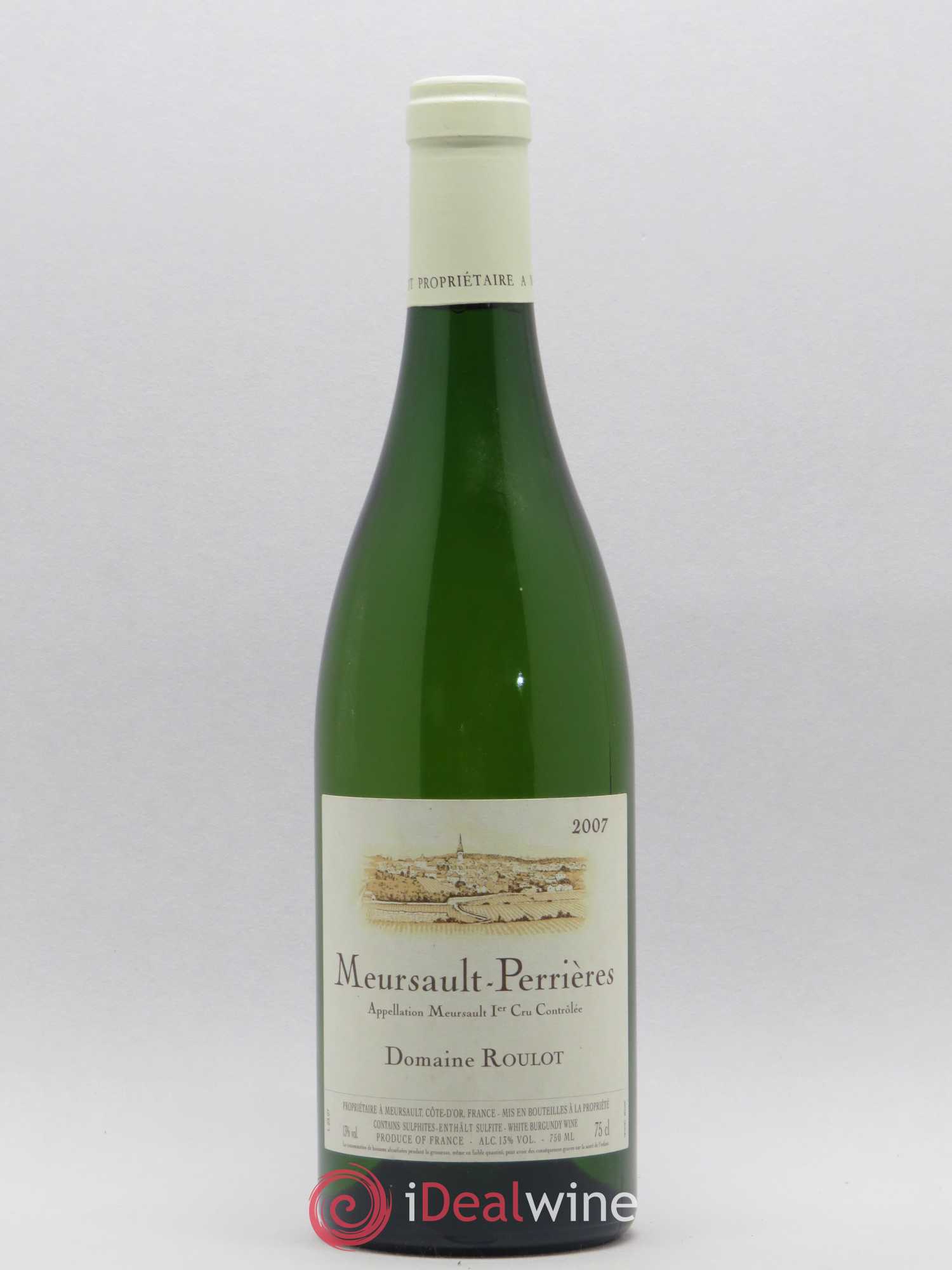 Meursault 1er Cru Perrières Roulot (Domaine) 2007 - Lot de 1 bouteille - 0