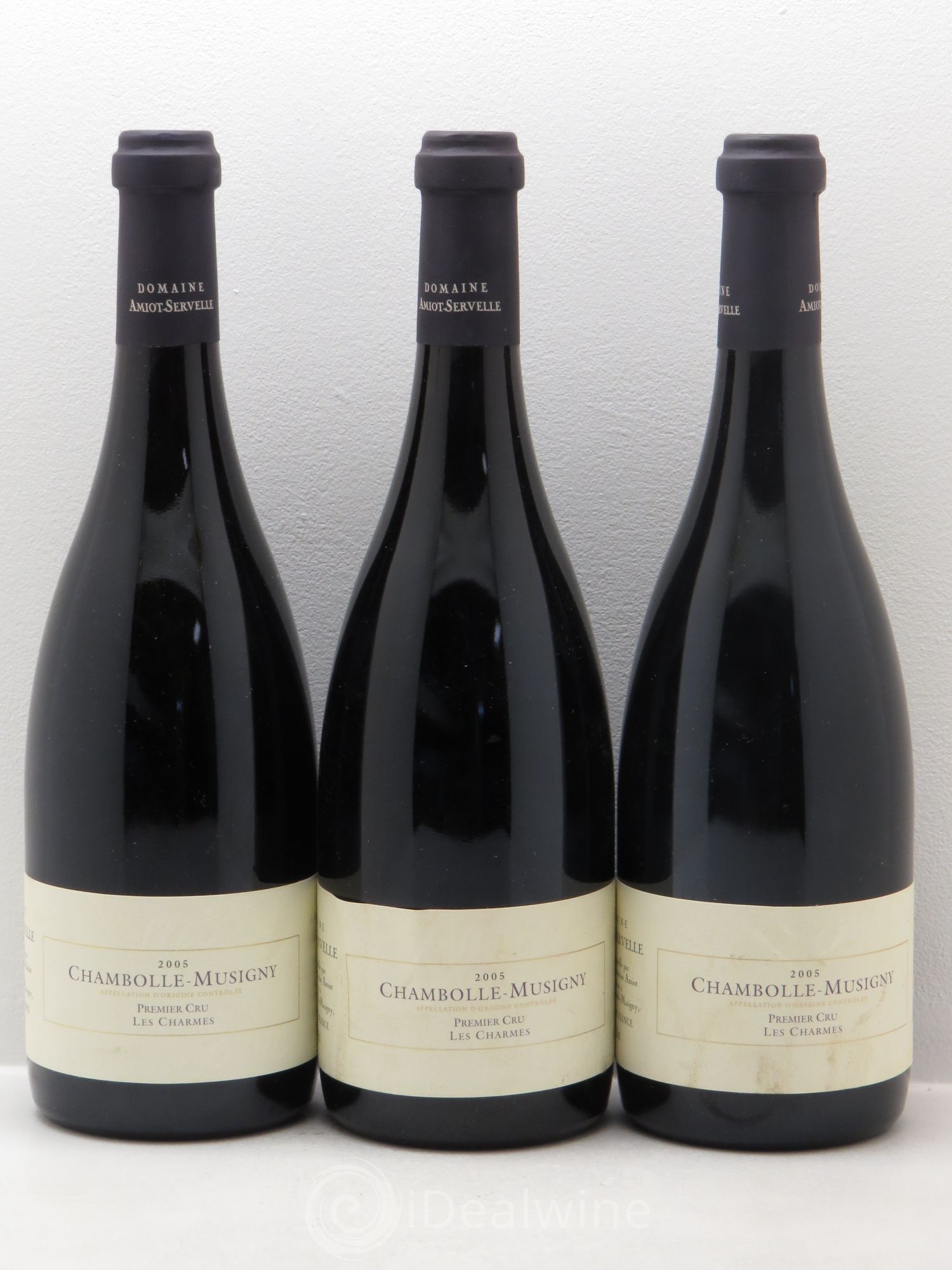 Chambolle-Musigny 1er Cru 2005 - Lot de 3 bouteilles - 0