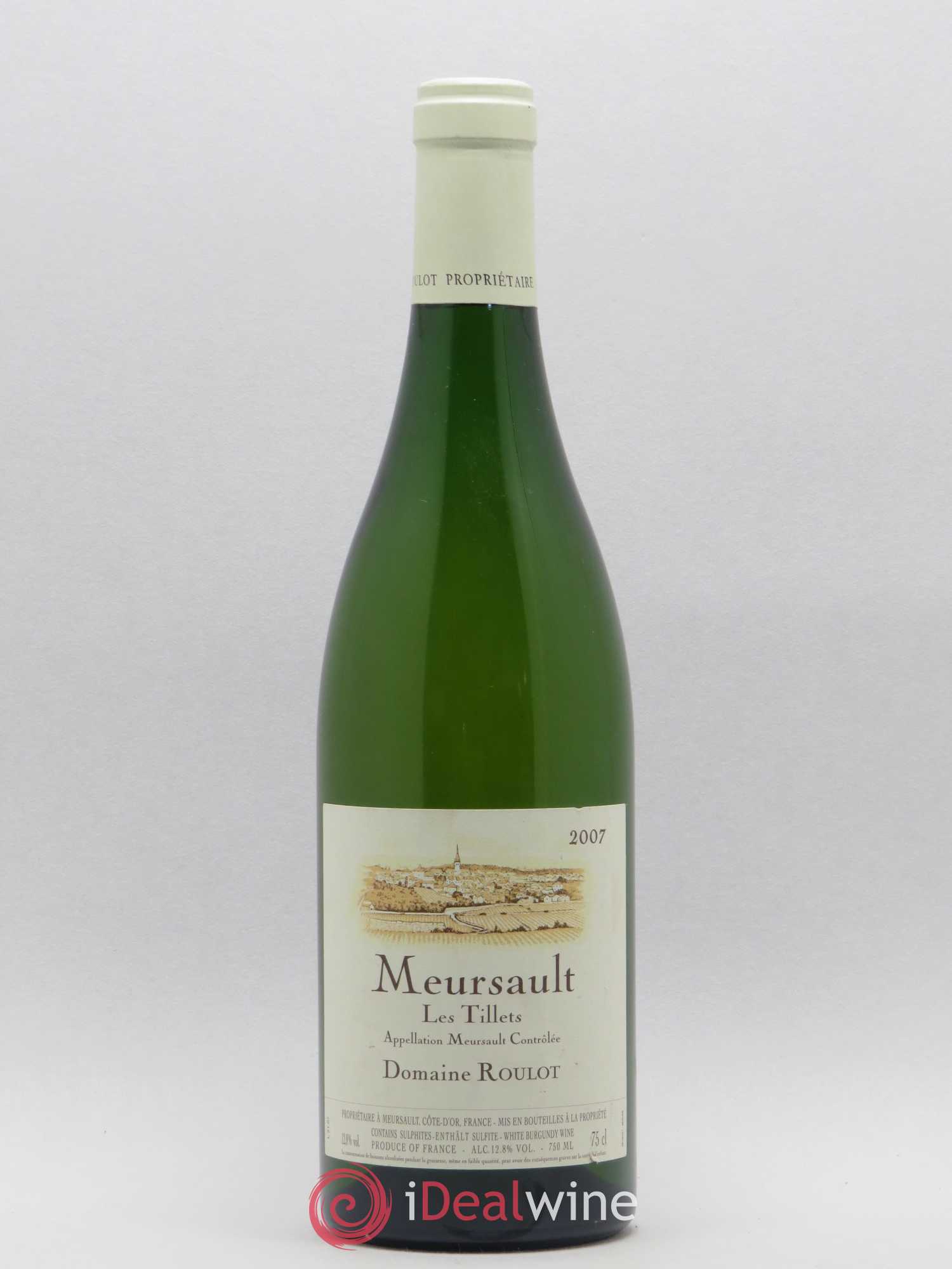 Meursault Les Tillets Roulot (Domaine) 2007 - Lot de 1 bouteille - 0