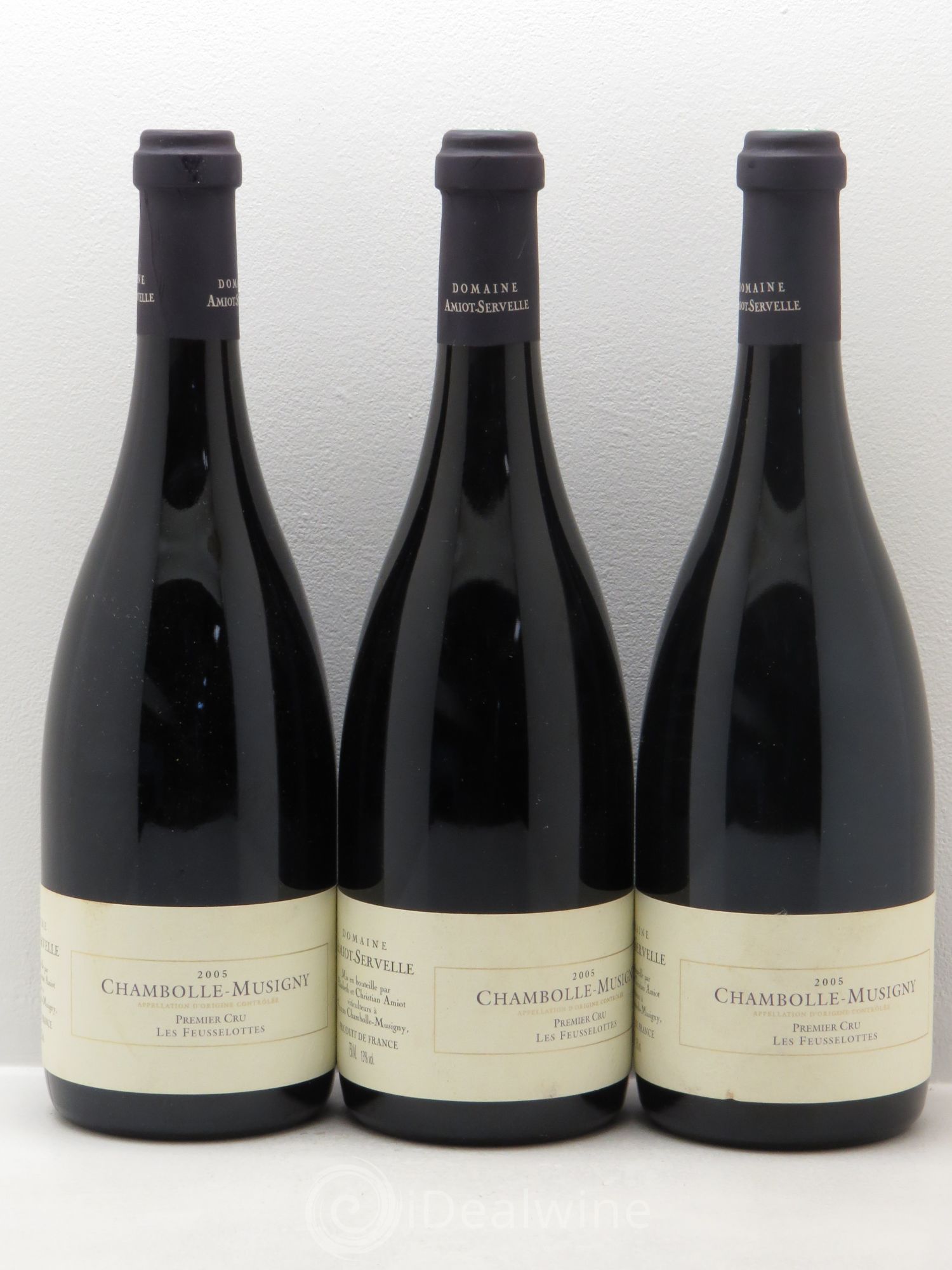 Chambolle-Musigny 1er Cru Les Feusselottes 2005 - Lot de 3 bouteilles - 0
