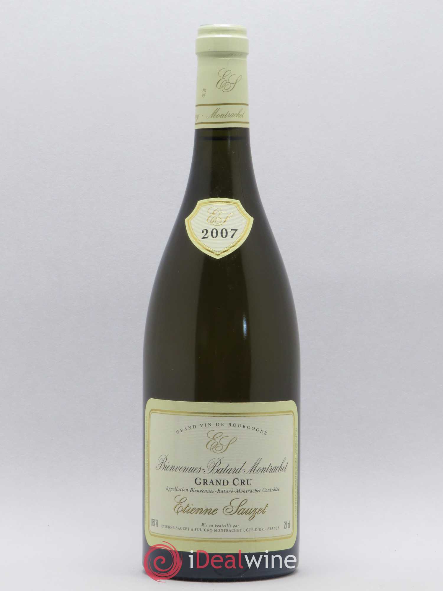 Bienvenues-Bâtard-Montrachet Grand Cru Etienne Sauzet 2007 - Lot de 1 bouteille - 0