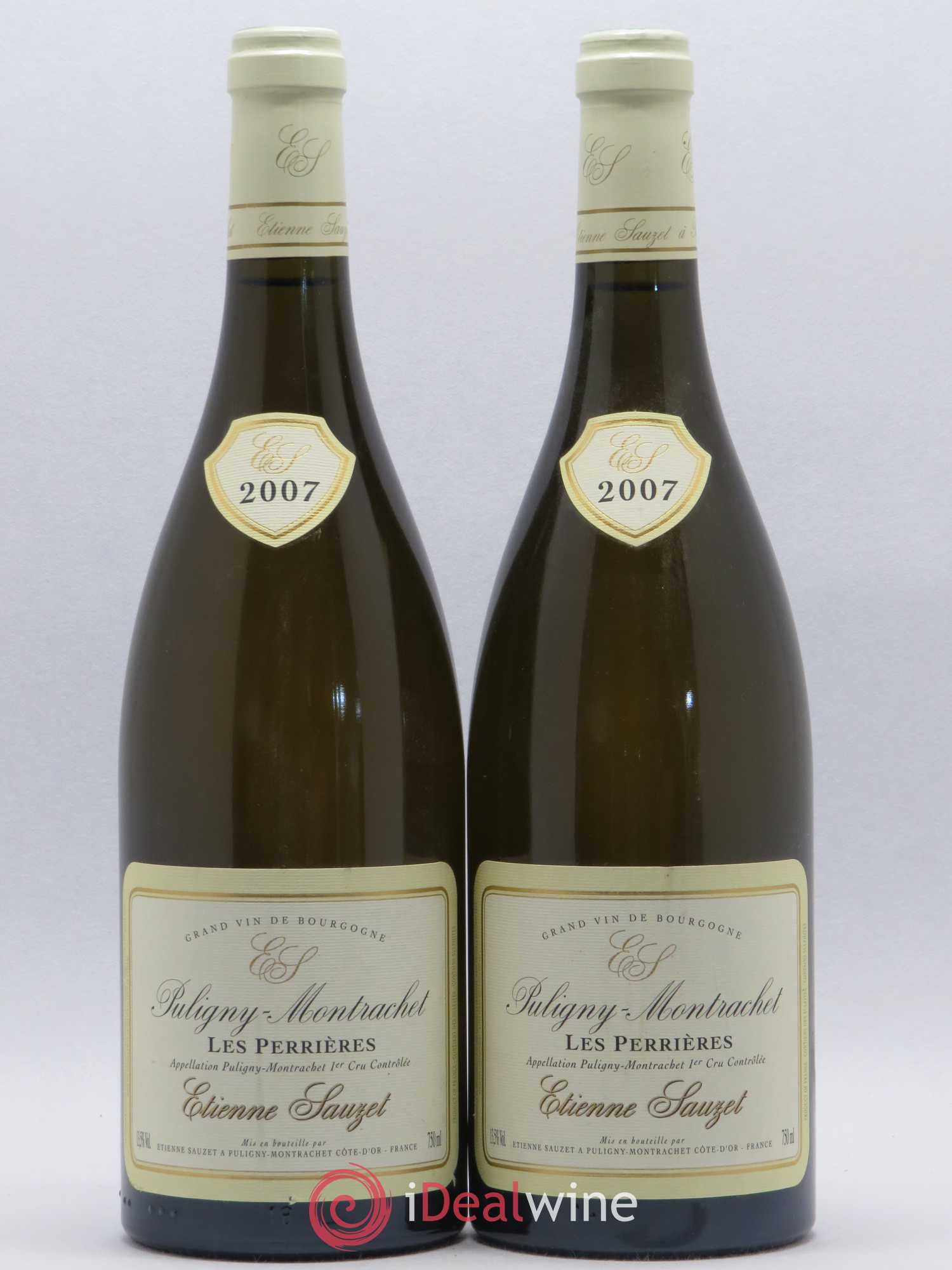 Puligny-Montrachet 1er Cru Les Perrières Etienne Sauzet 2007 - Lot de 2 bouteilles - 0