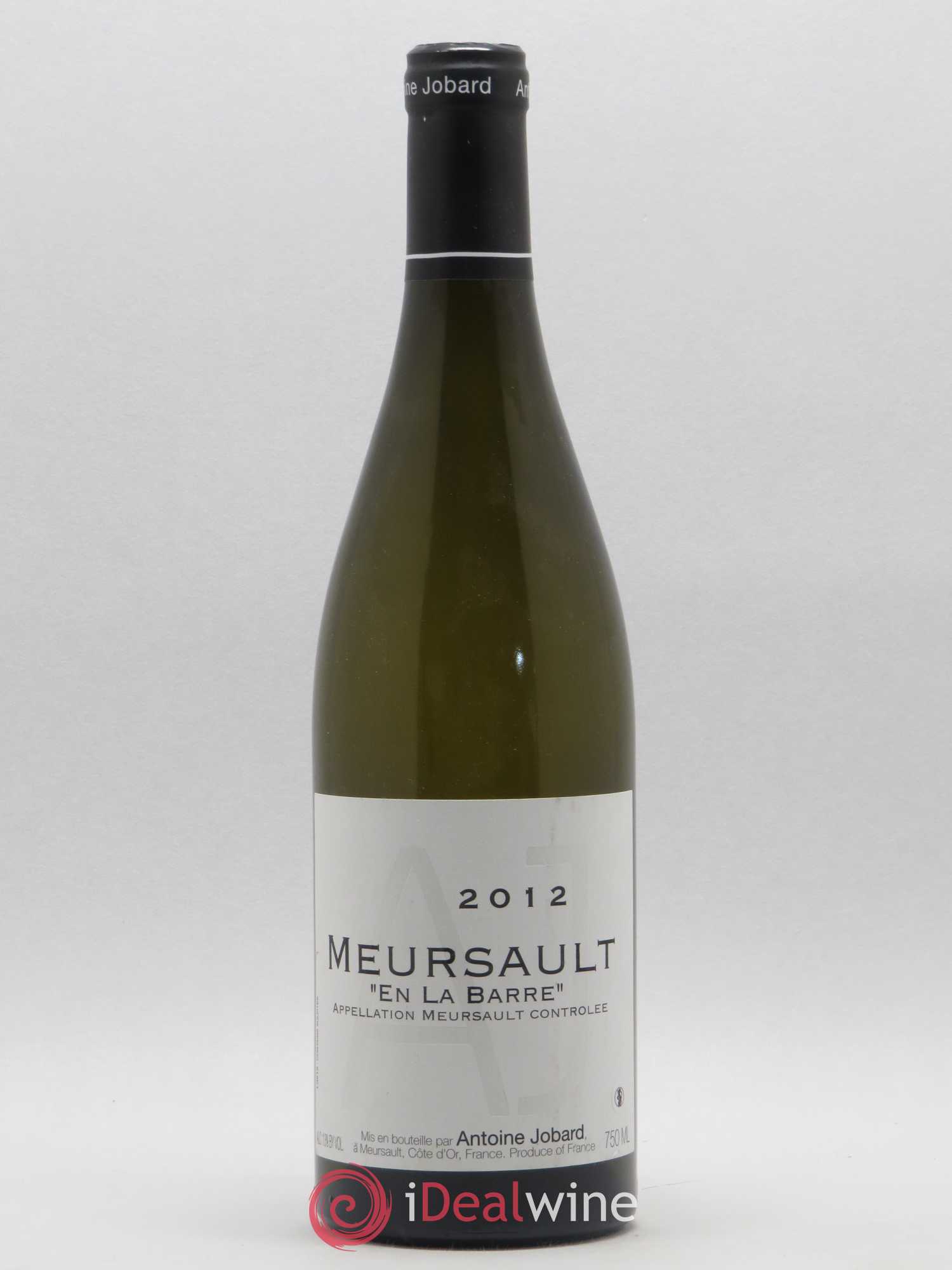 Meursault En la Barre François et Antoine Jobard (Domaine) 2012 - Lot de 1 bouteille - 0