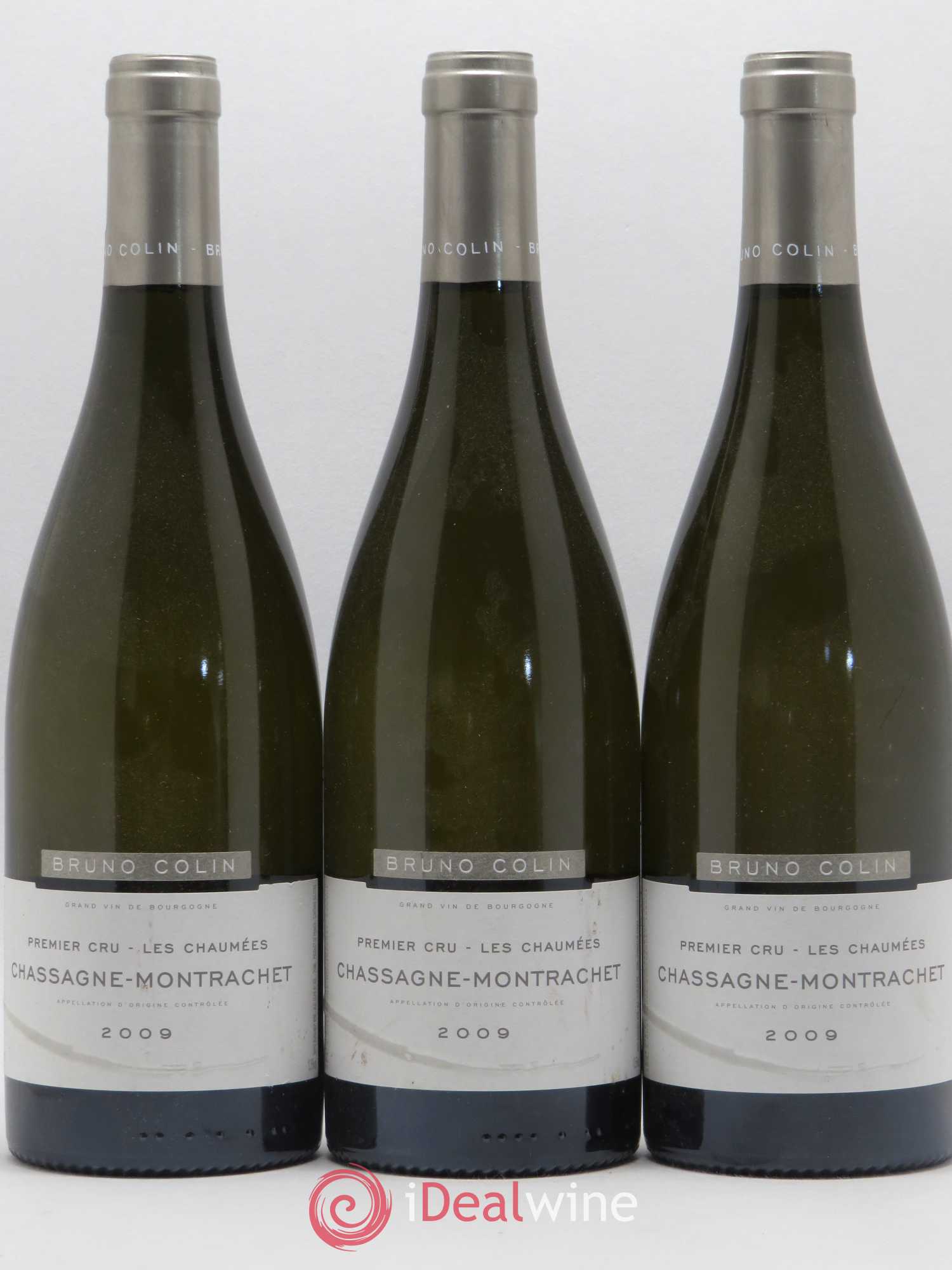 Chassagne-Montrachet 1er Cru Les Chaumées Bruno Colin 2009 - Posten von 3 Flaschen - 0