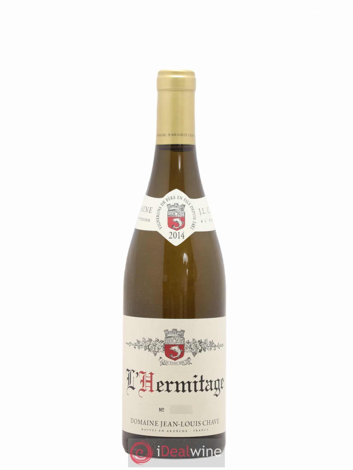 Hermitage Jean-Louis Chave 2014 - Lot de 1 bouteille - 0