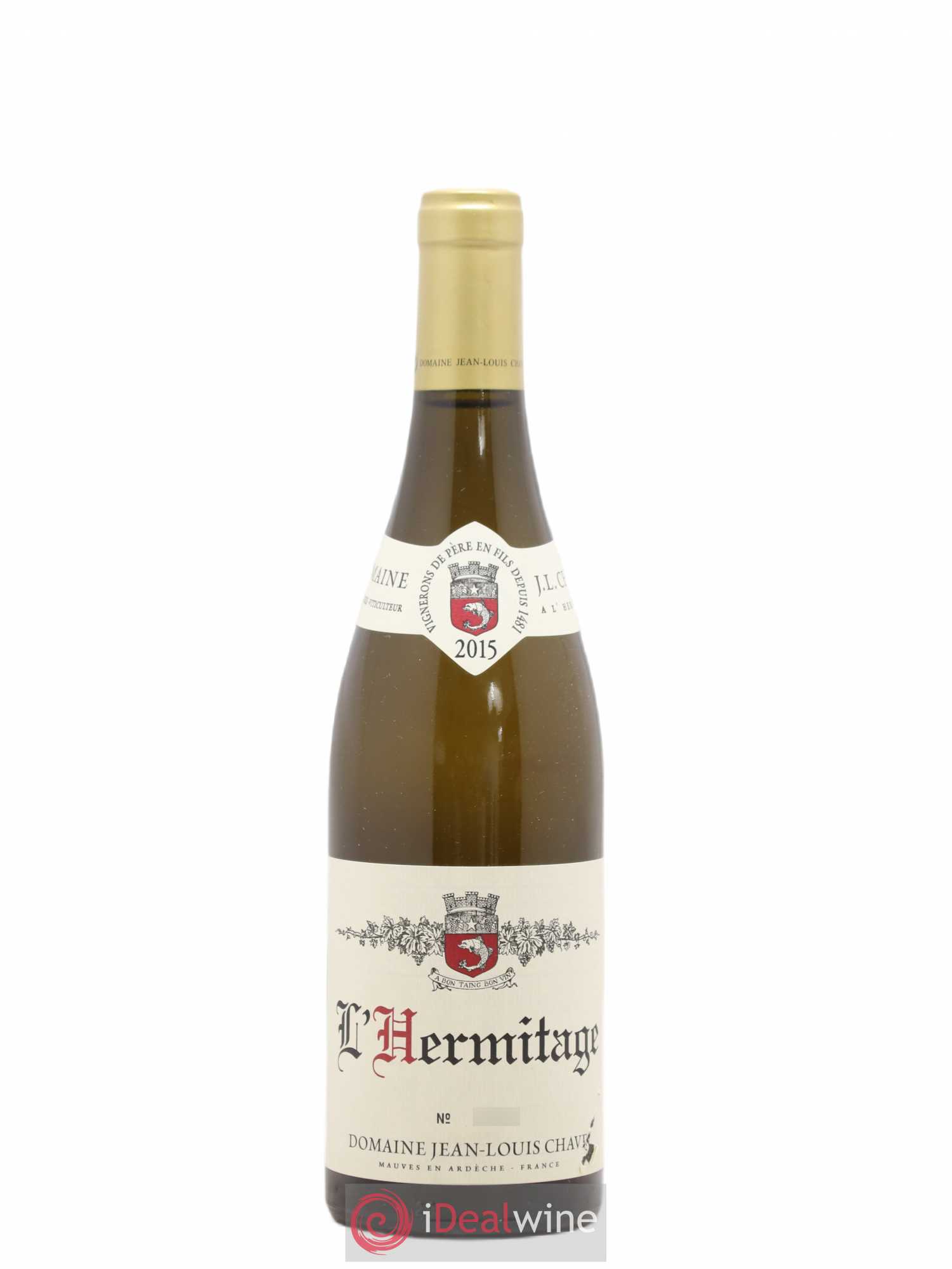 Hermitage Jean-Louis Chave 2015 - Lot de 1 bouteille - 0