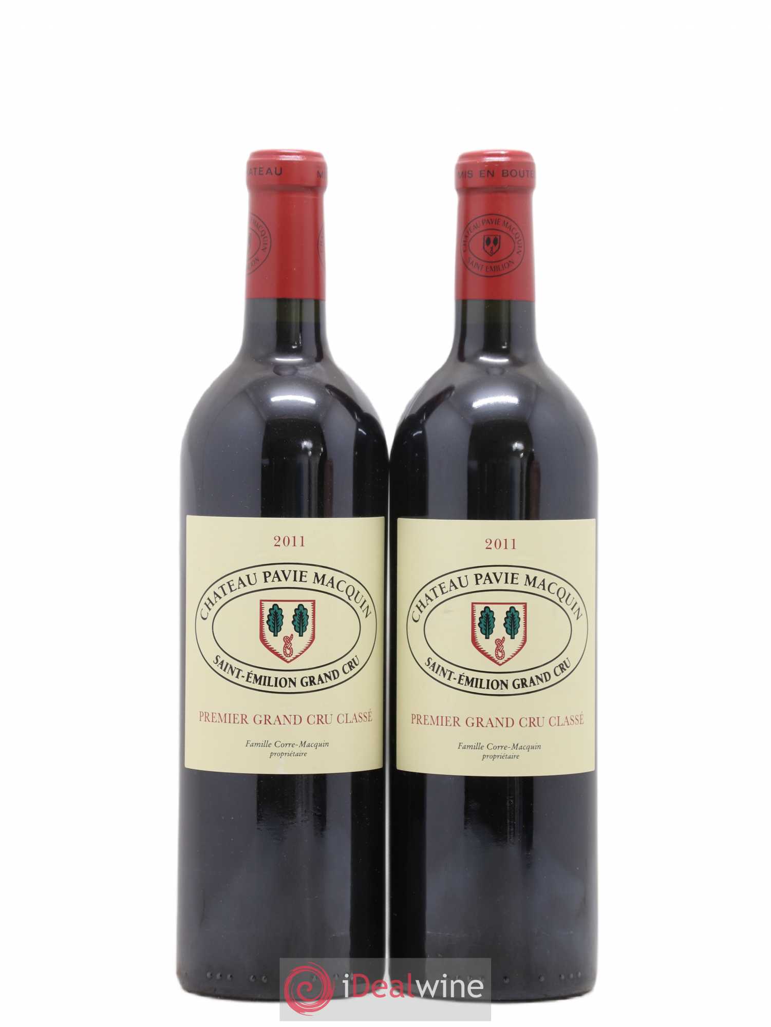Château Pavie Macquin 1er Grand Cru Classé B 2011 - Lot de 2 bouteilles - 0